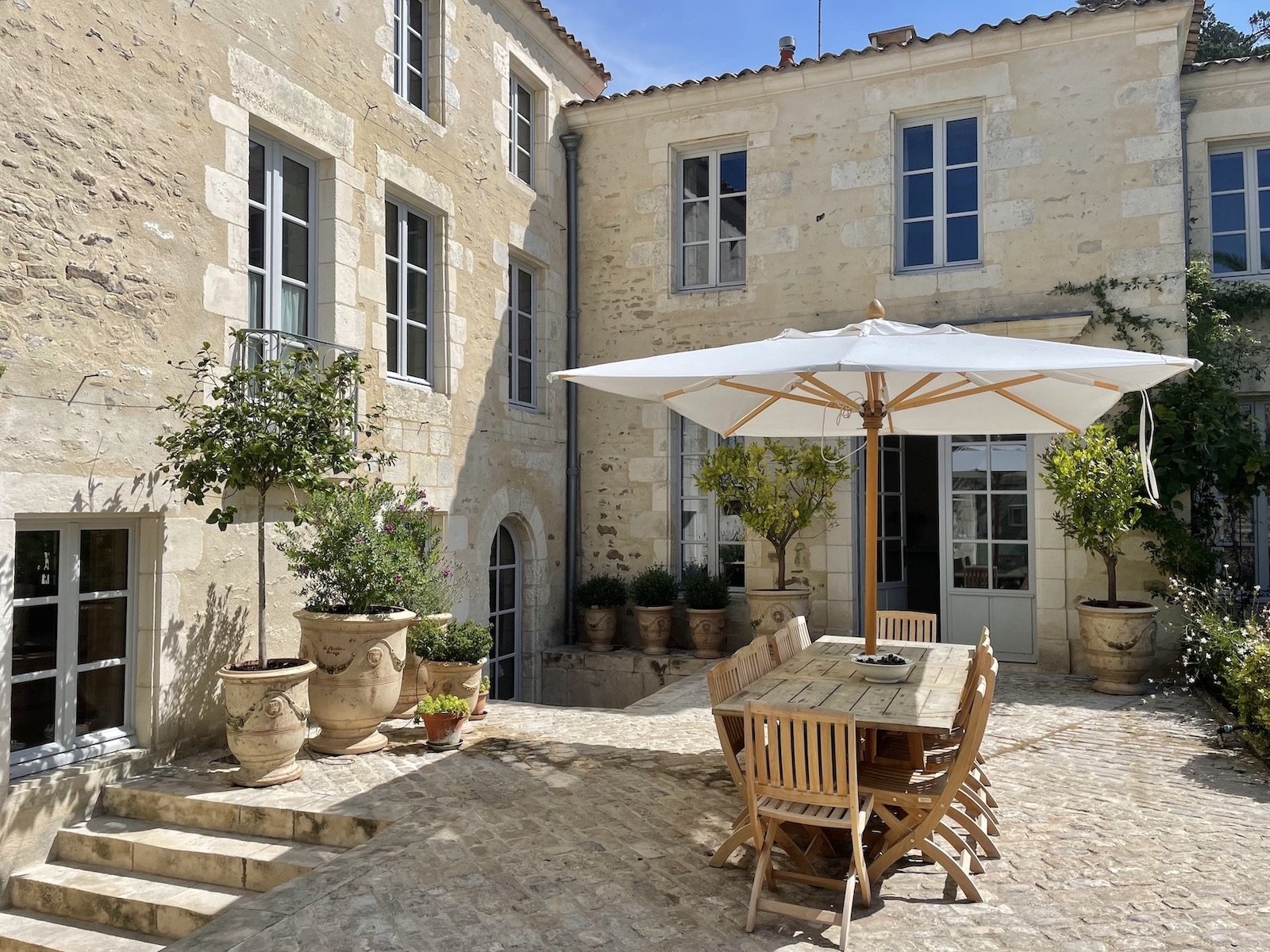 location villa luxe cote atlantique terrasse