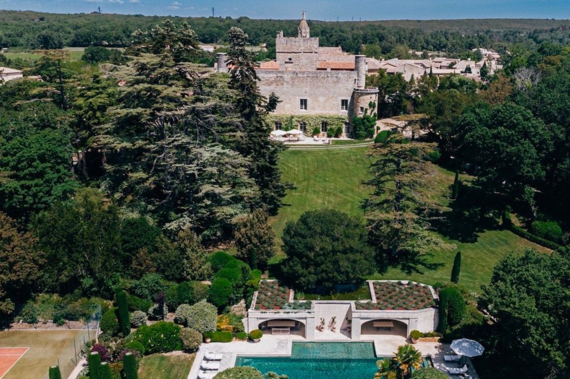 Castle near Uzès