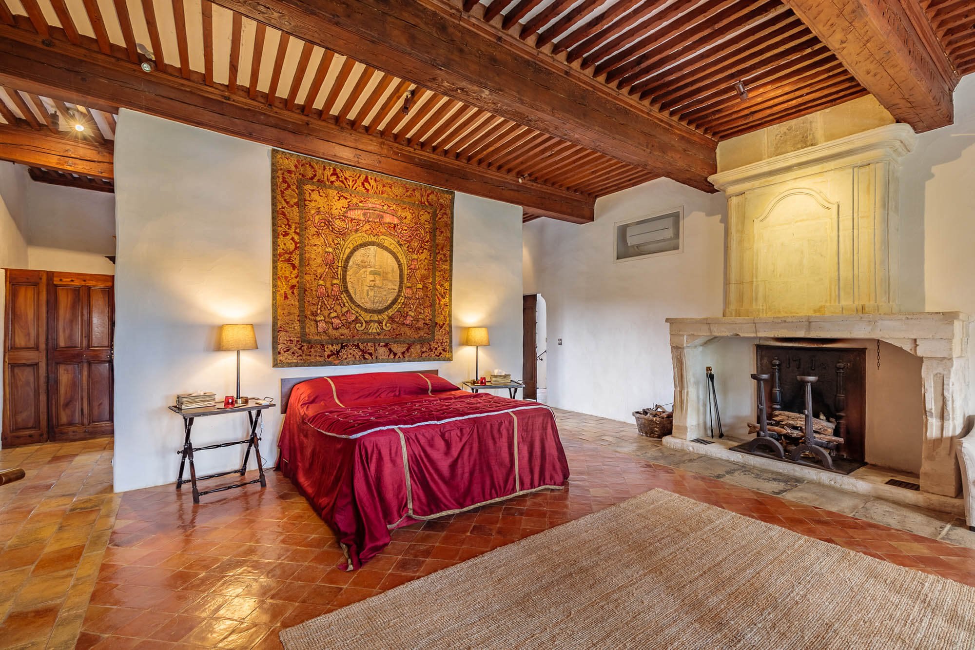 location domain villa luxe provence chambre