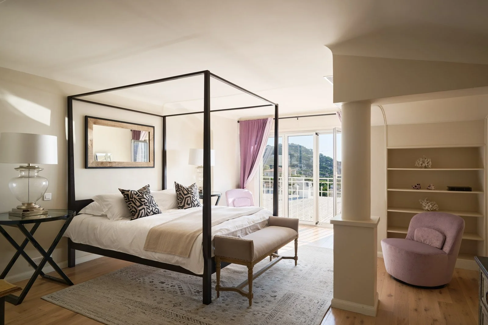 Villa de luxe à Sainte-Maxime chambre