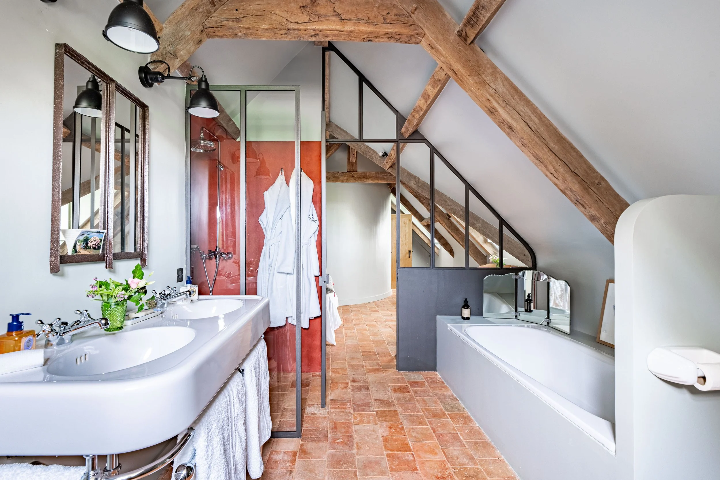 Villa de luxe Thoiry salle de bain