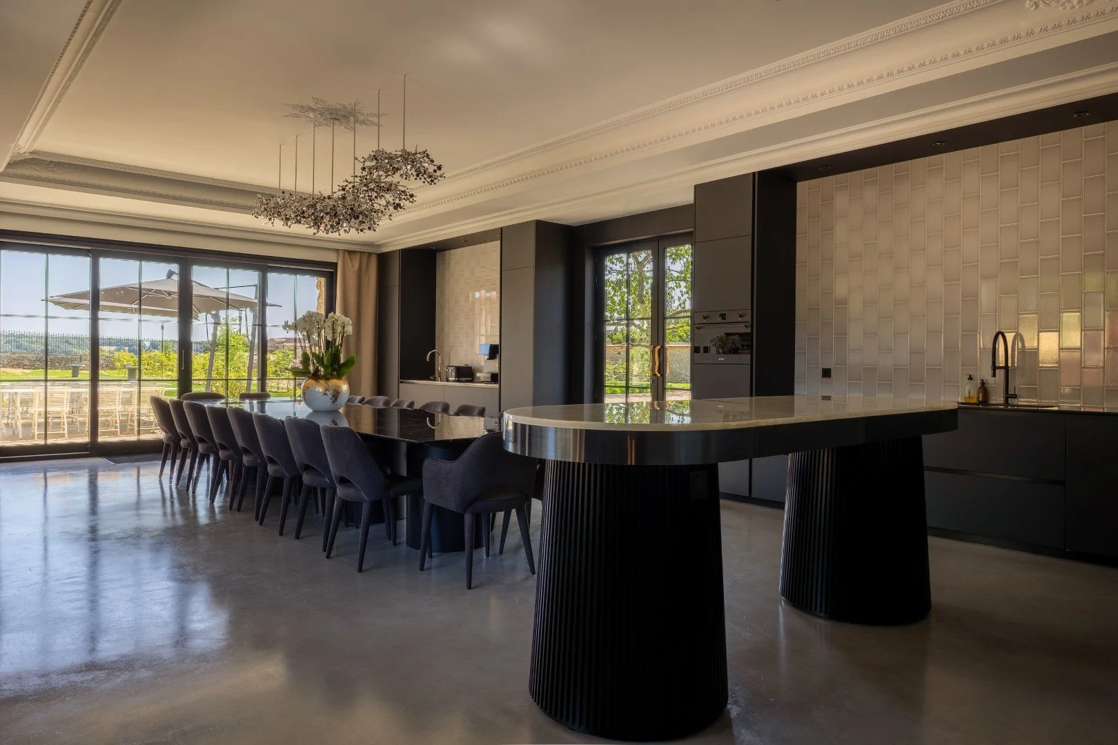 maison luxe vexin salle à manger 