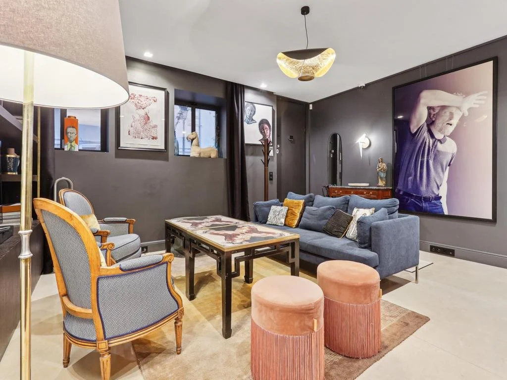 Appartement de luxe à Paris salon