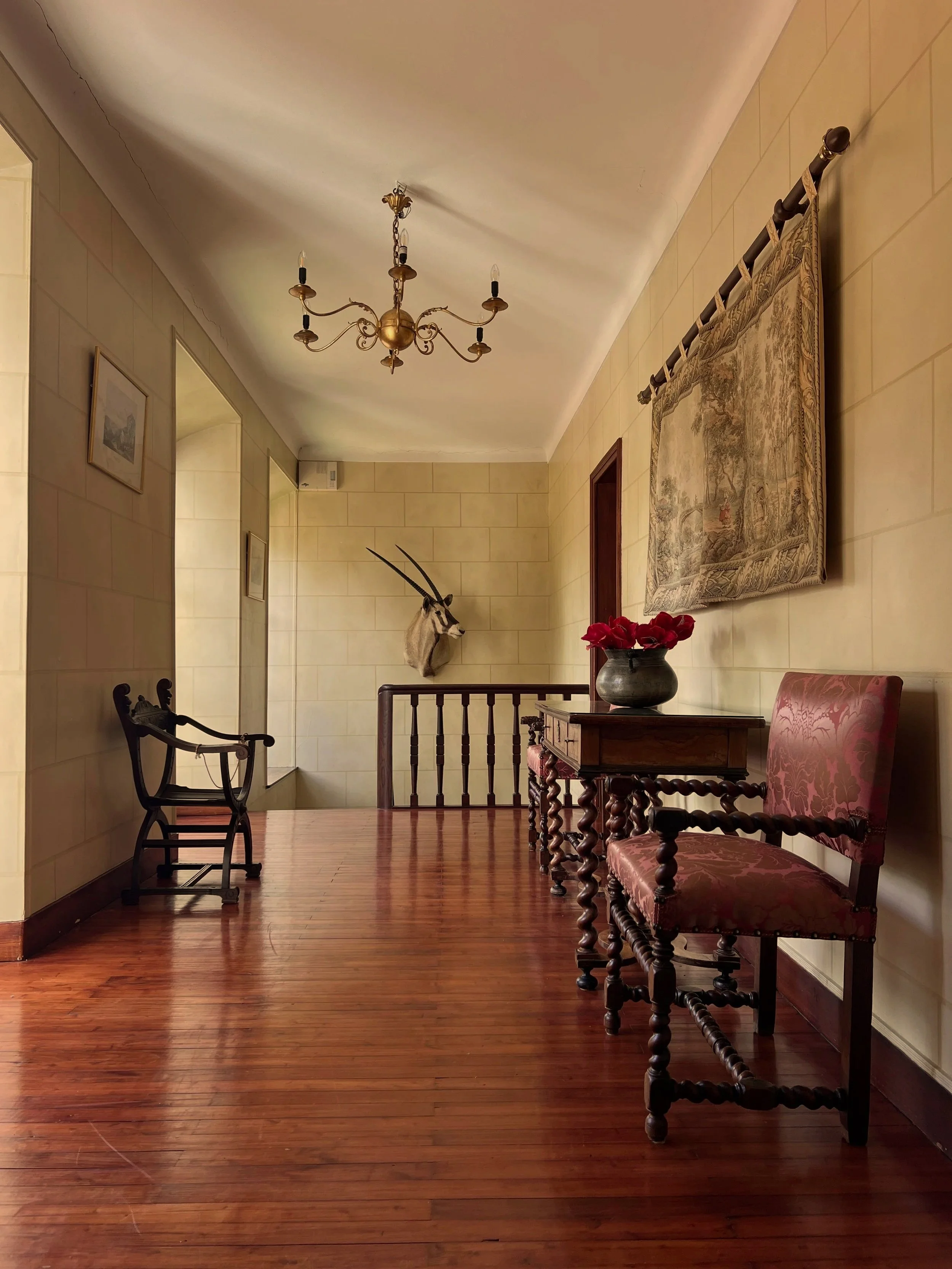 First+Floor+Second+Hallway+Staircase+To+Gold+Suite+-+Chateau+De+Vezins.jpg