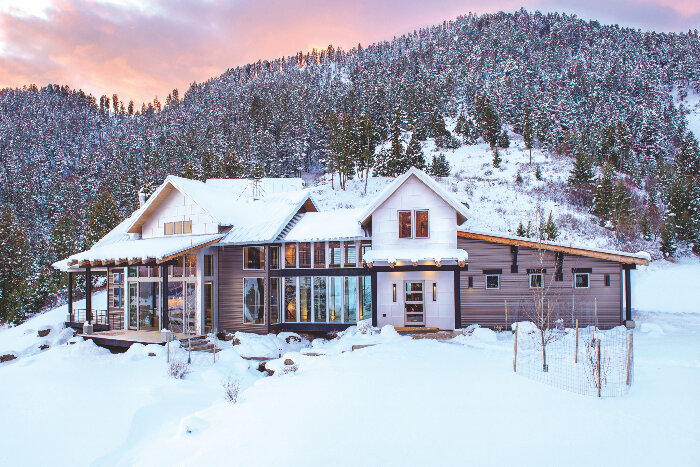 Modern Mountain in Bridger Canyon