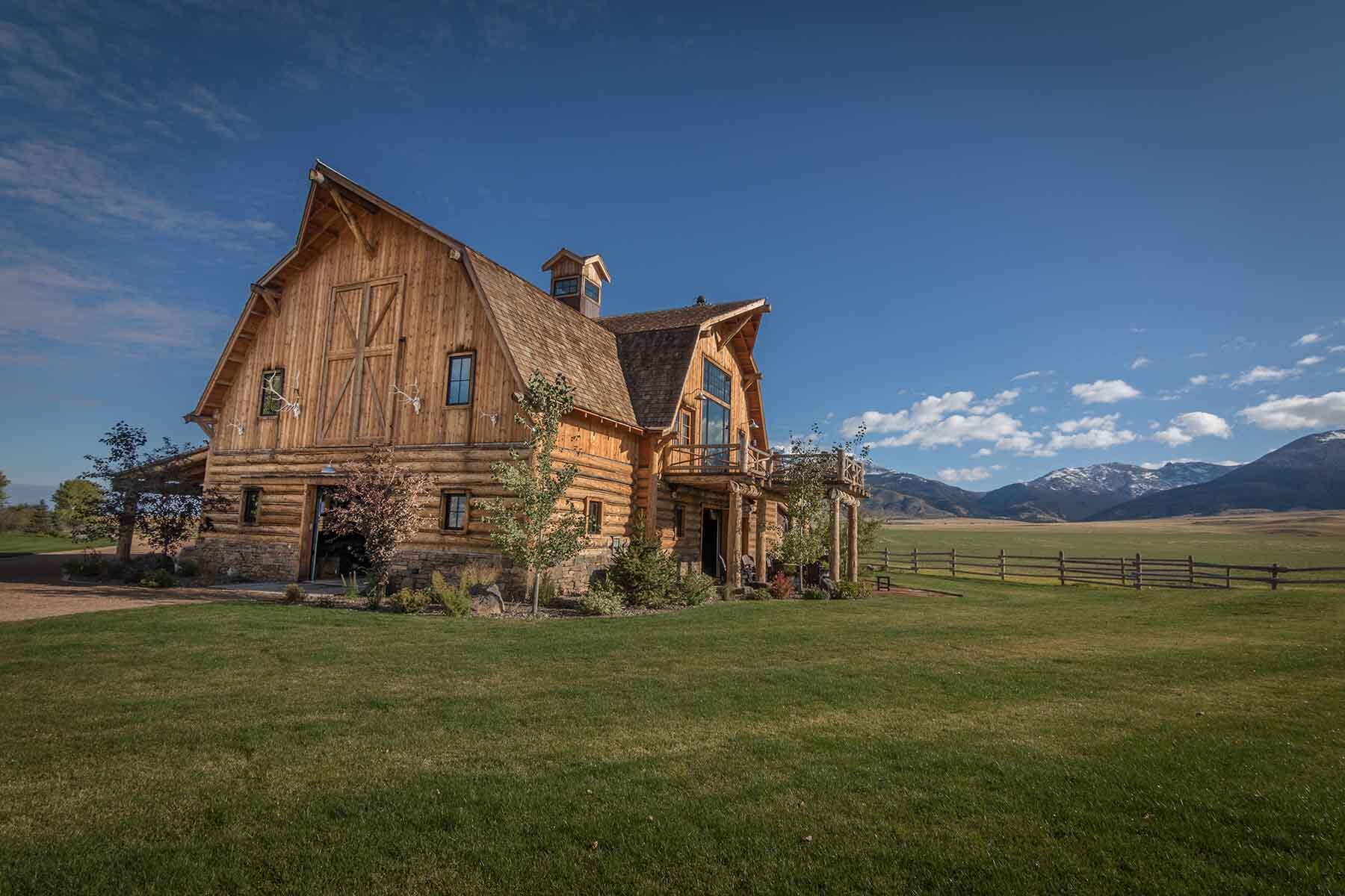 Gambrel Barn House