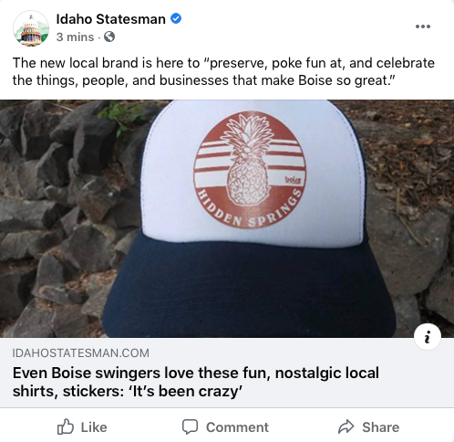 Boise OG with Idaho Statesman