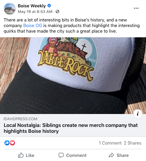 Boise OG with Idaho Press