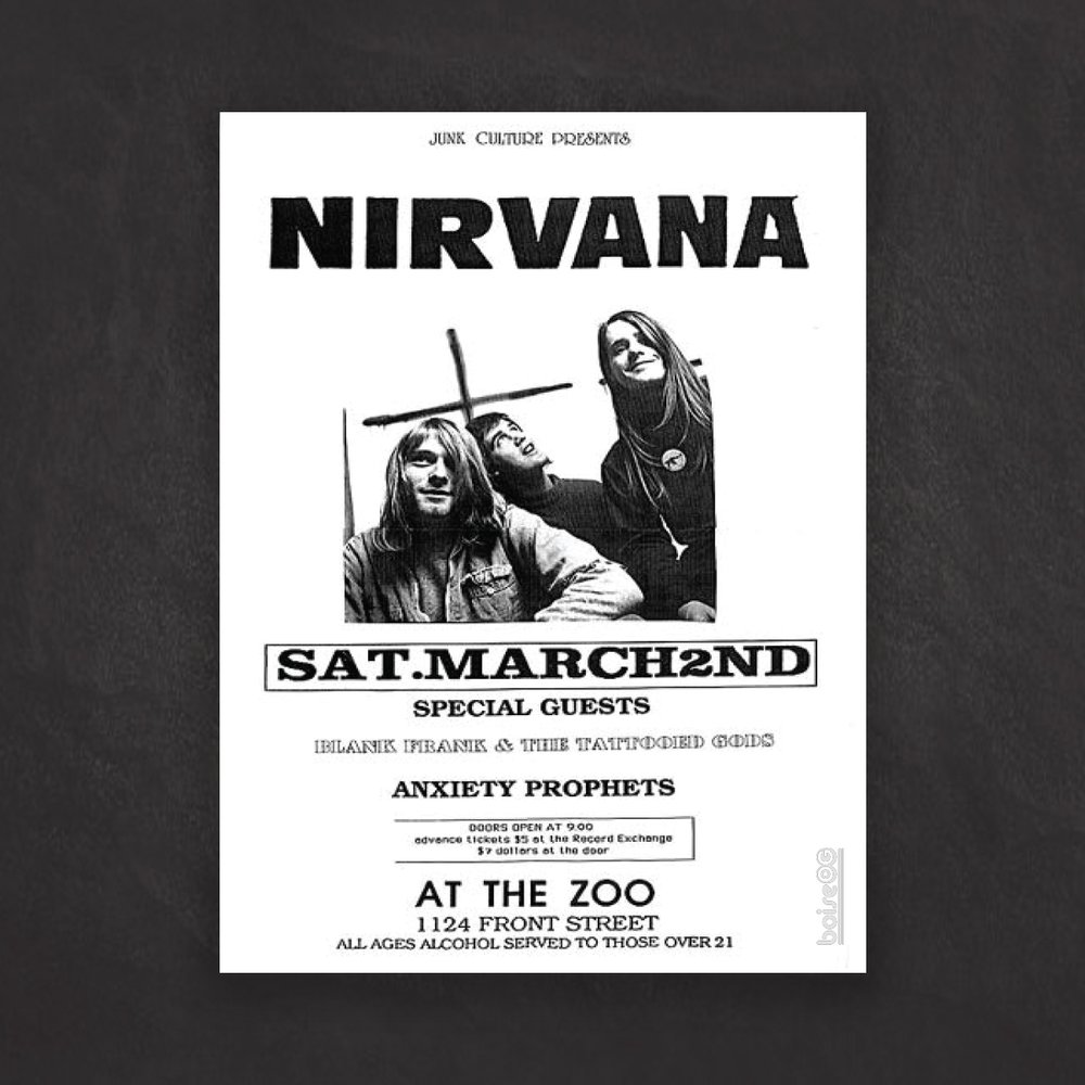 Nirvana at The Zoo — Boise OG