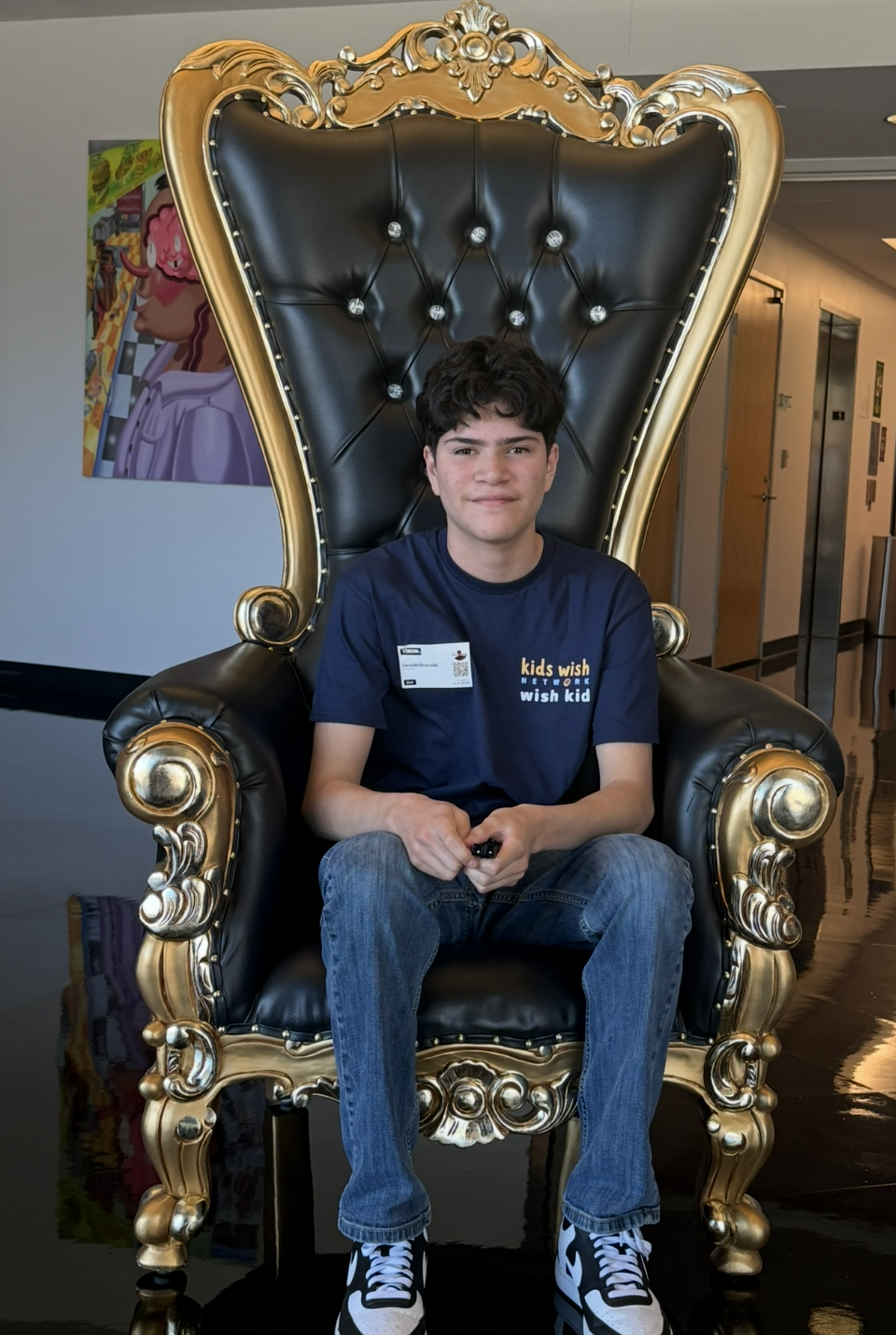 Gerardo’s Wish Turns His Passion Into a Real-Life Studio Experience