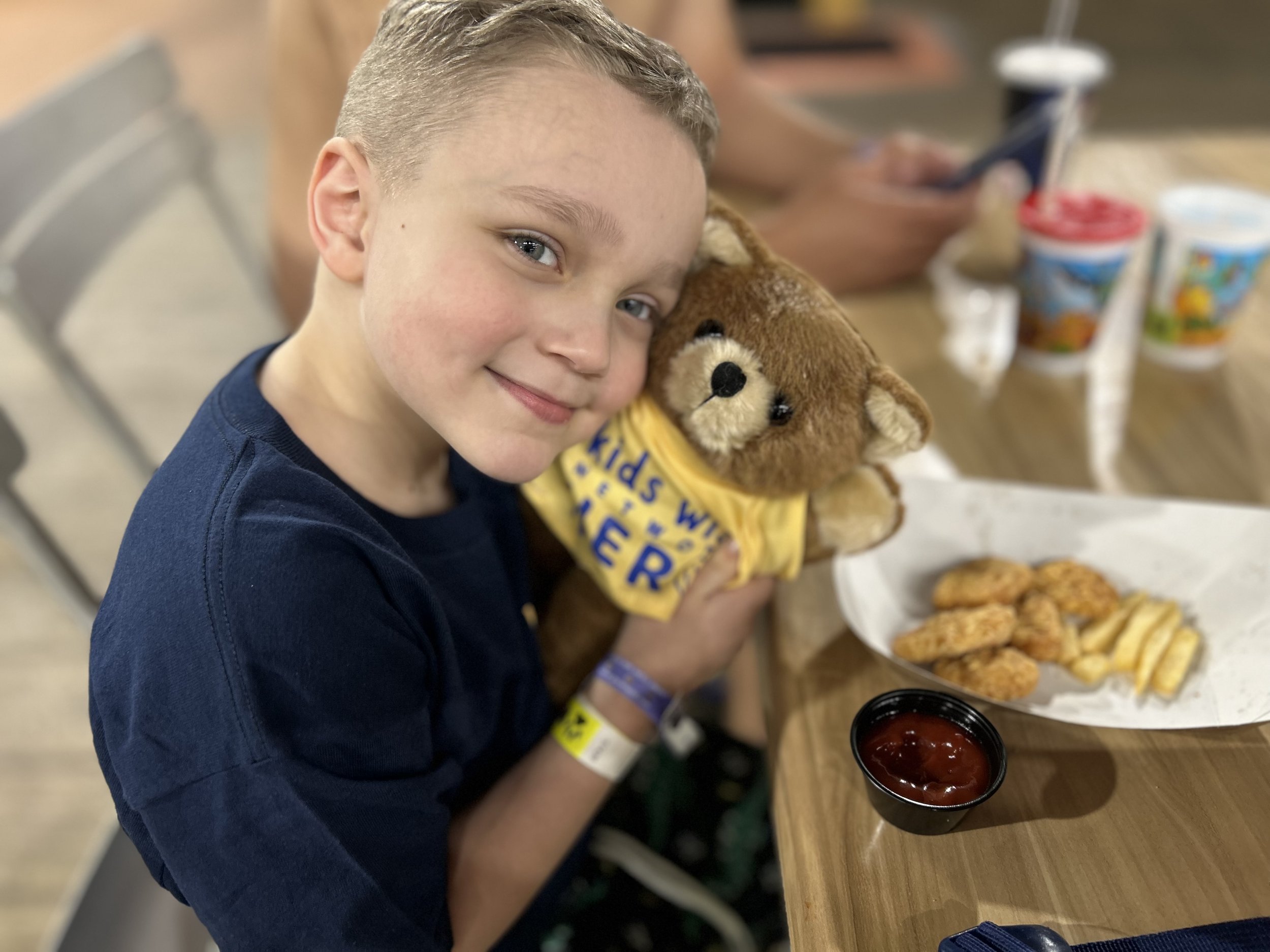 Cozy Moments and Big Smiles for Myles at Great Wolf Lodge