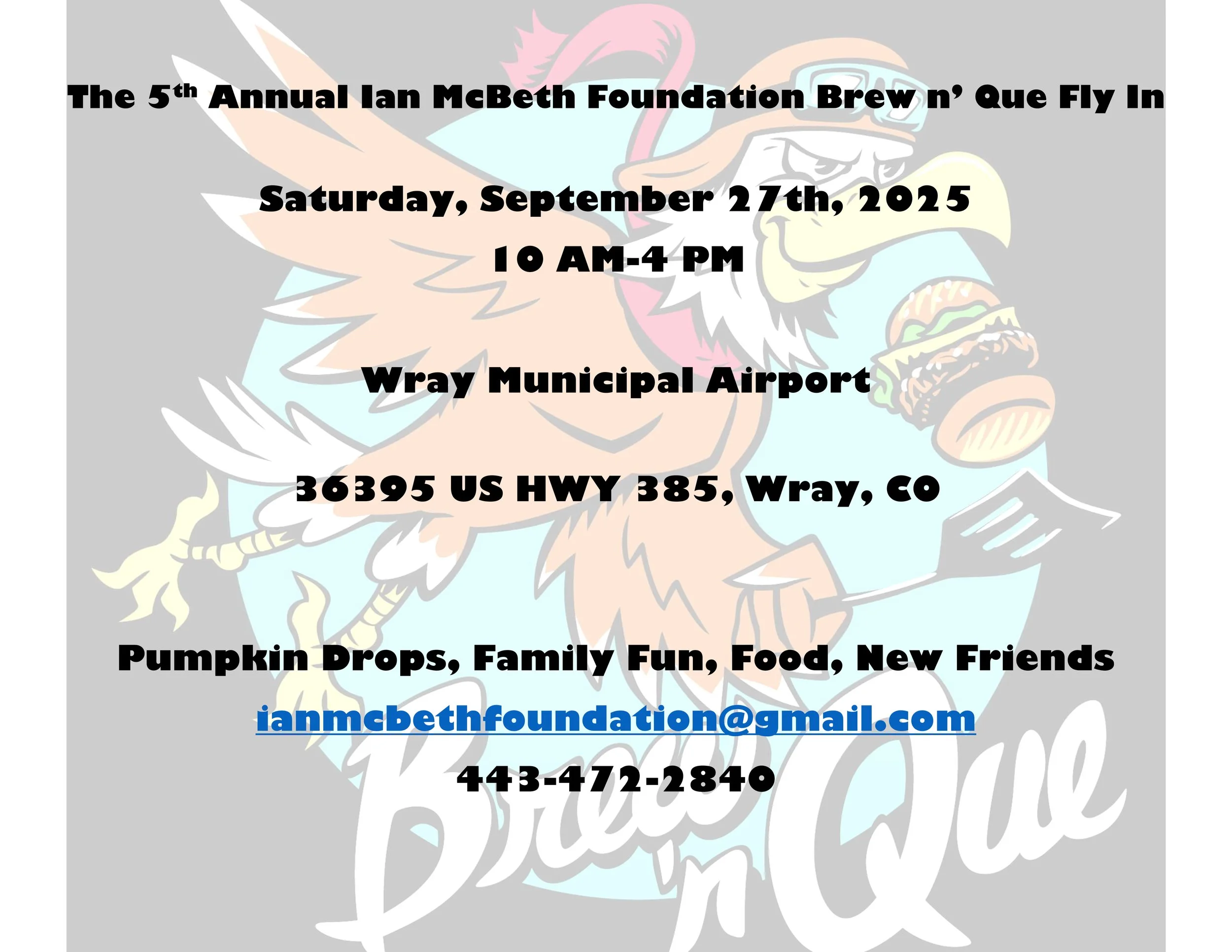 Fifth Annual Brew n' Que Fly In