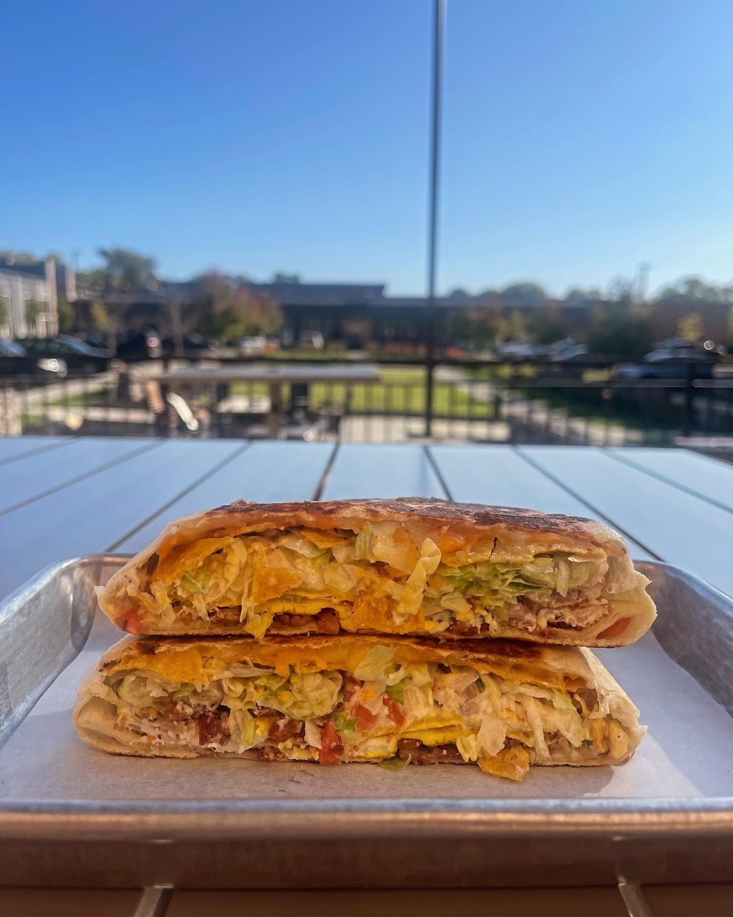 It&rsquo;s a Crunchwrap kinda morning ☀️ 

 - who are we kidding, every morning is a Crunchwrap kinda morning!! 

Cafe open 7-3 ☕️