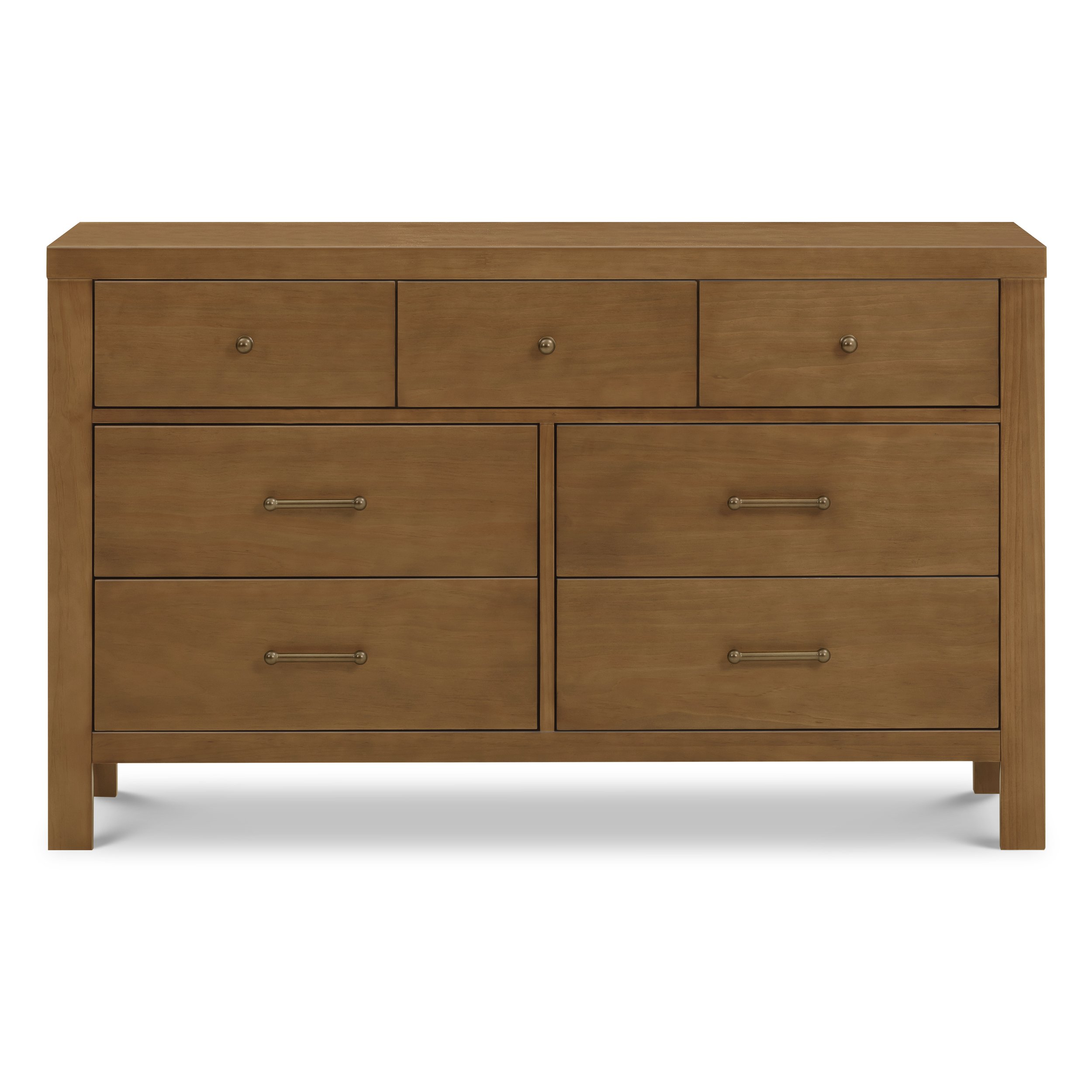 Namesake Nantucket 7-Drawer Assembled Dresser | Natural Walnut
