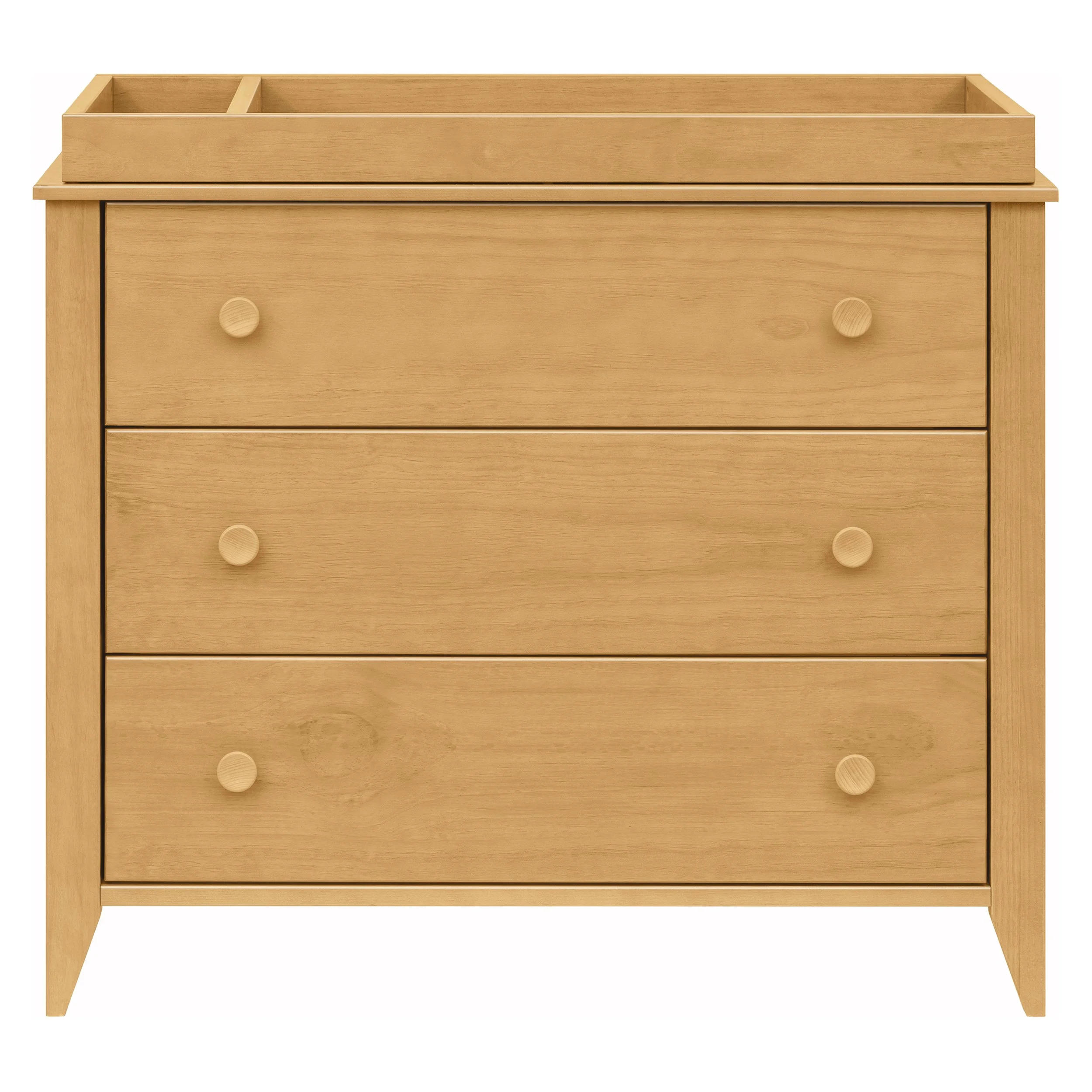 Babyletto Sprout 3-Drawer Changer Dresser with Removable Changing Tray | Honey