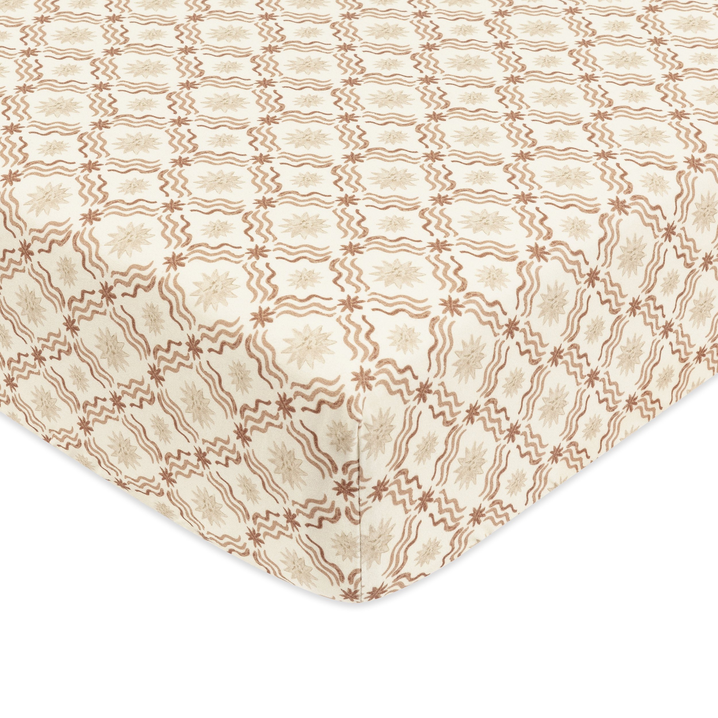 Babyletto Crib Sheet in GOTS Certified Organic Brushed Cotton by Nate Berkus | Autumn Star