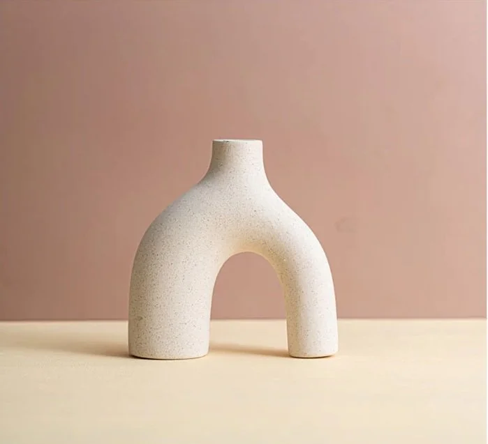 Arch Vase, Small | Ceramic
