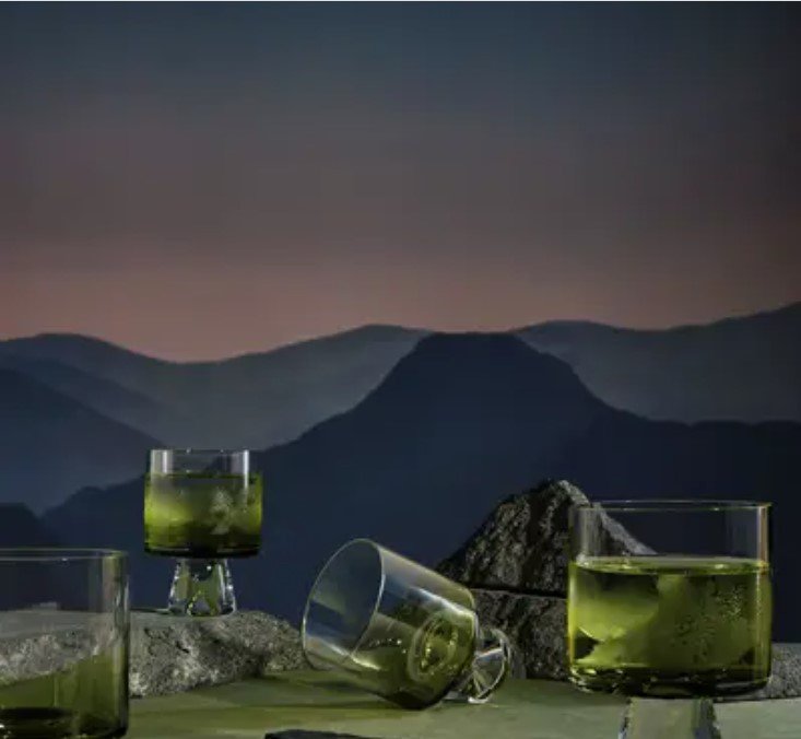Libbey Tiki MAI Tai Wine Glass, Set of 4