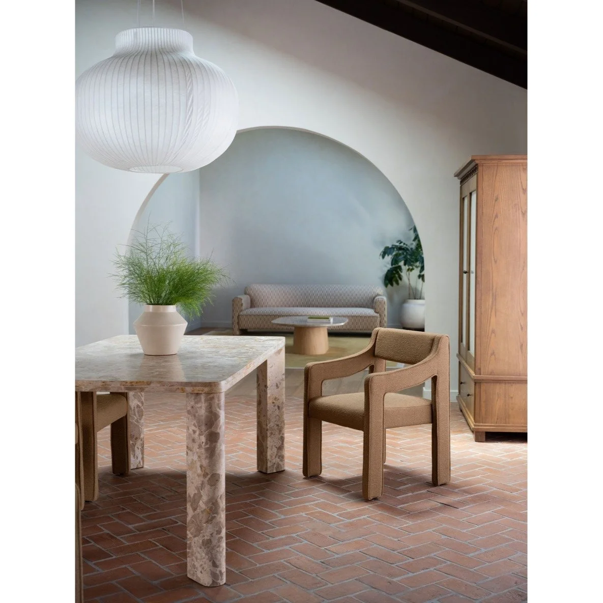 New and Coming Soon!
Striking stone. Solid stance. Segment isn&rsquo;t shy&mdash;it leads with shape and lets the materials do the talking. The rounded base cuts into angled segments, giving it that just-right mix of curve and edge. On top, Panther s