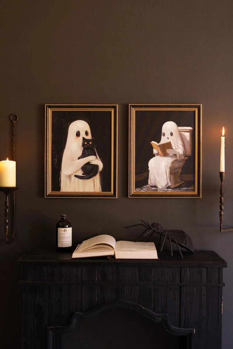 Halloween Framed "Skelfie" | Set of 2 Framed