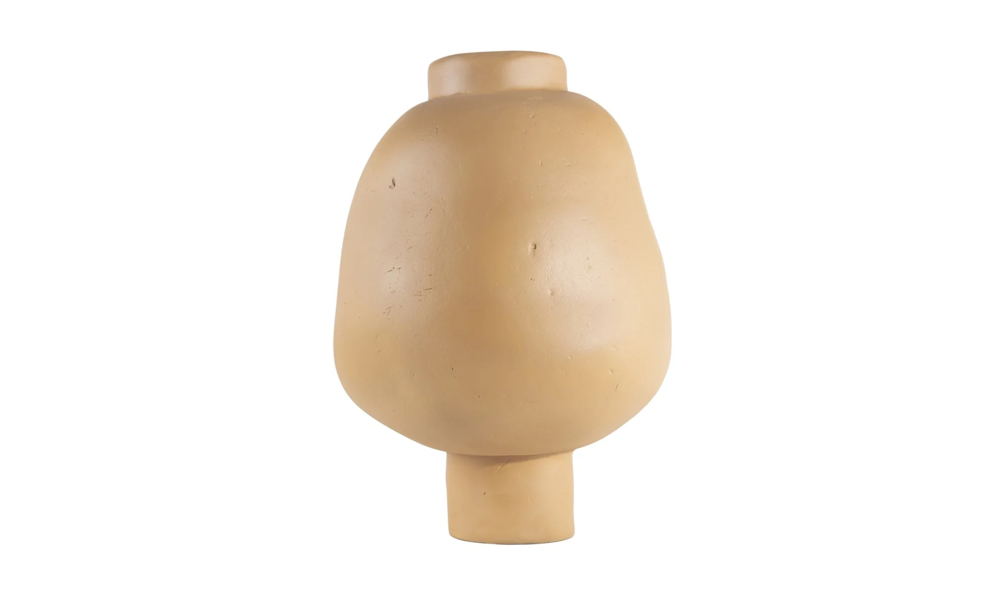 Oma Decorative Vessel | Beige Terracotta