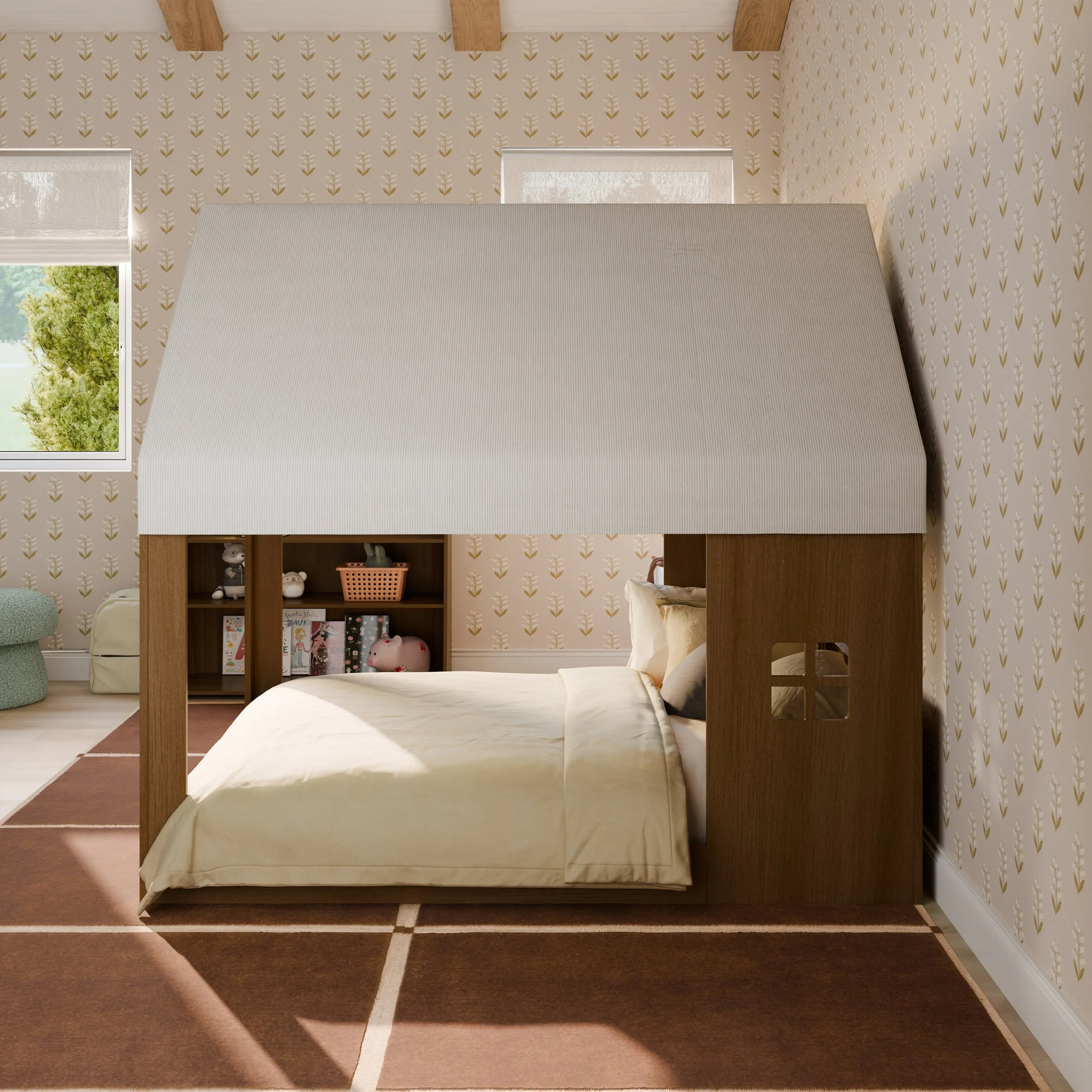 M32889NL_Uchi Montessori-Inspired House Full Bed_4.jpg