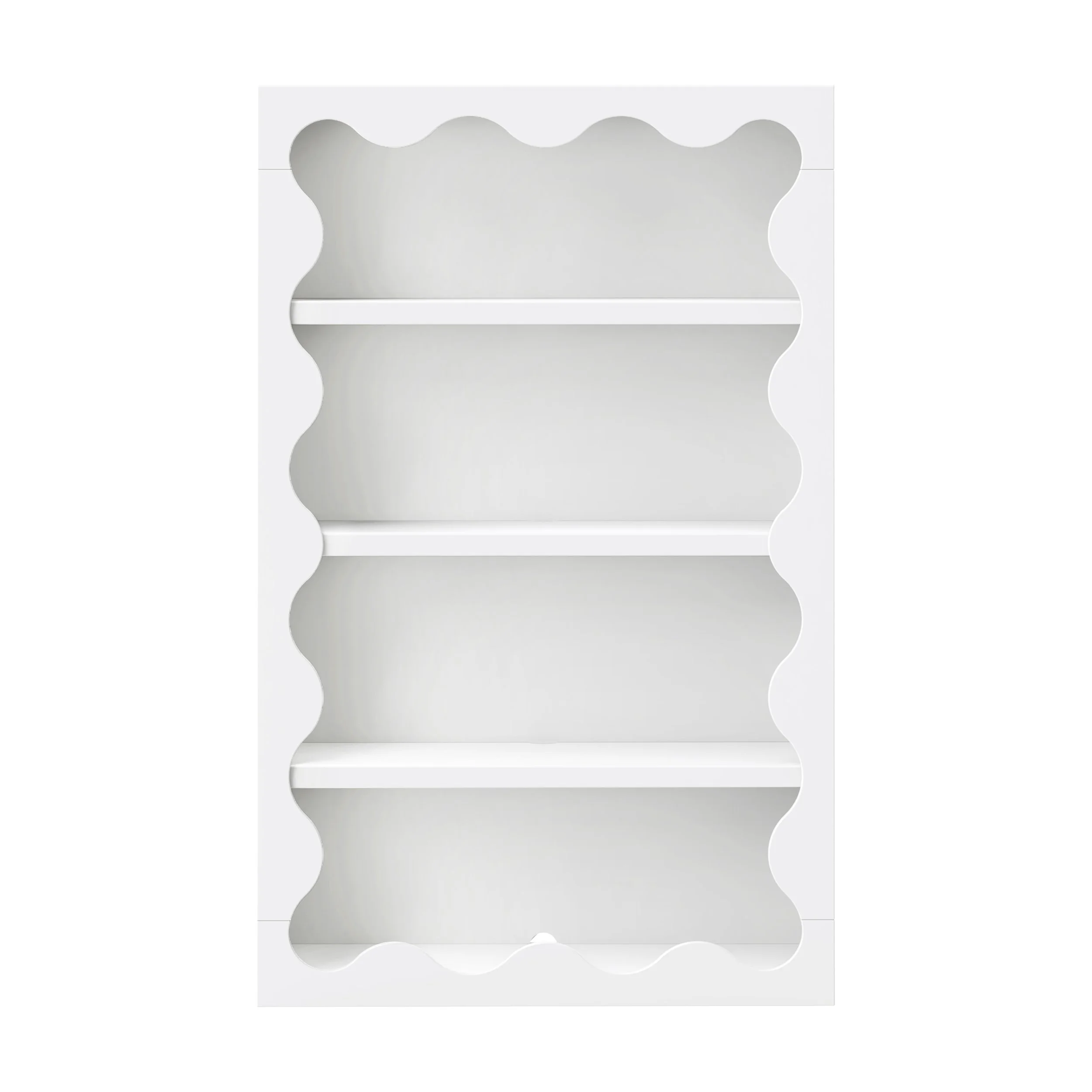 Babyletto Lido Wave Bookcase | White