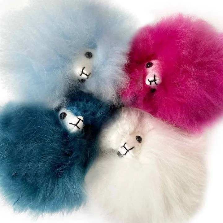 Alpaca Keychains | Multiple Colors, 6"