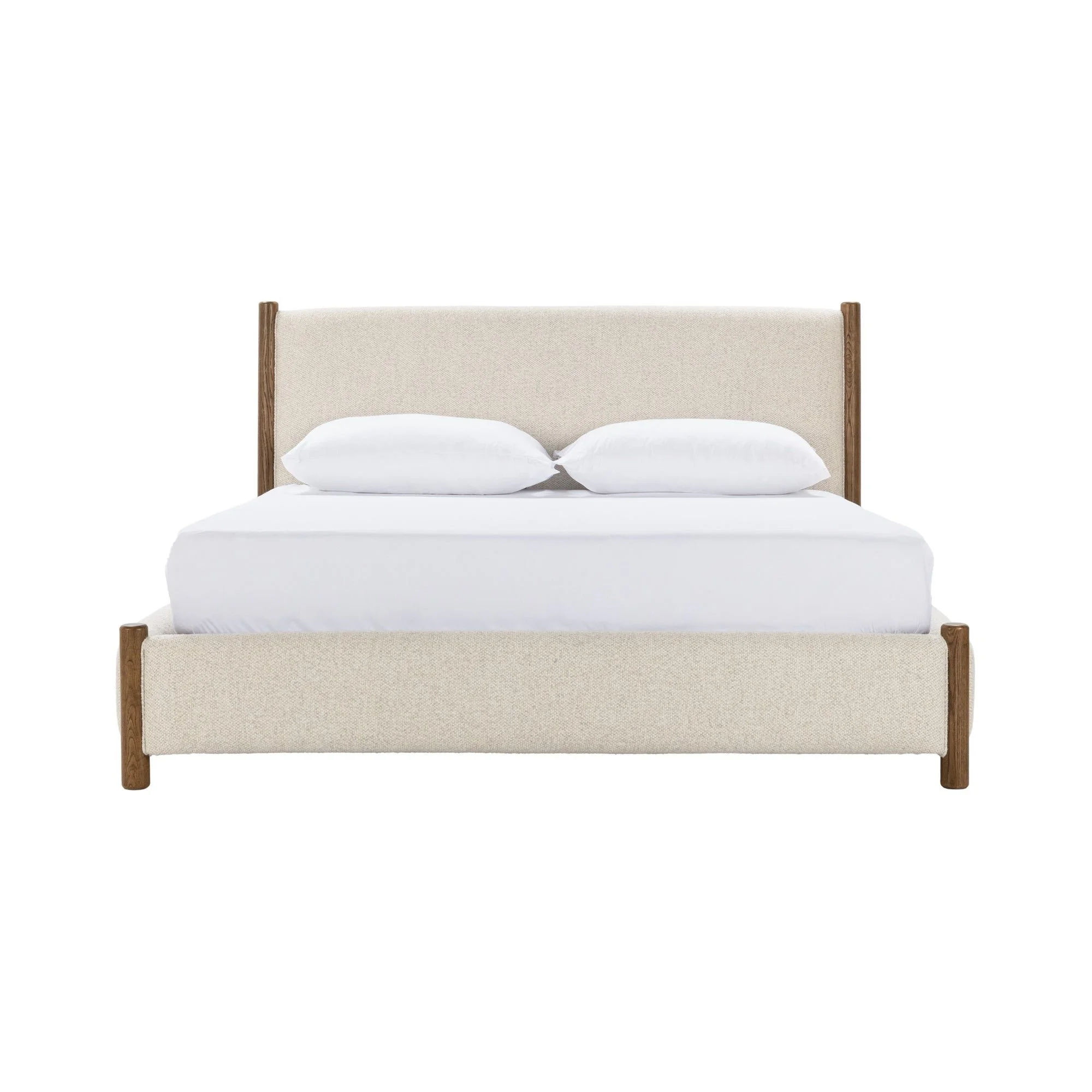 Bennington Upholstered King Bed | Dusty Beige