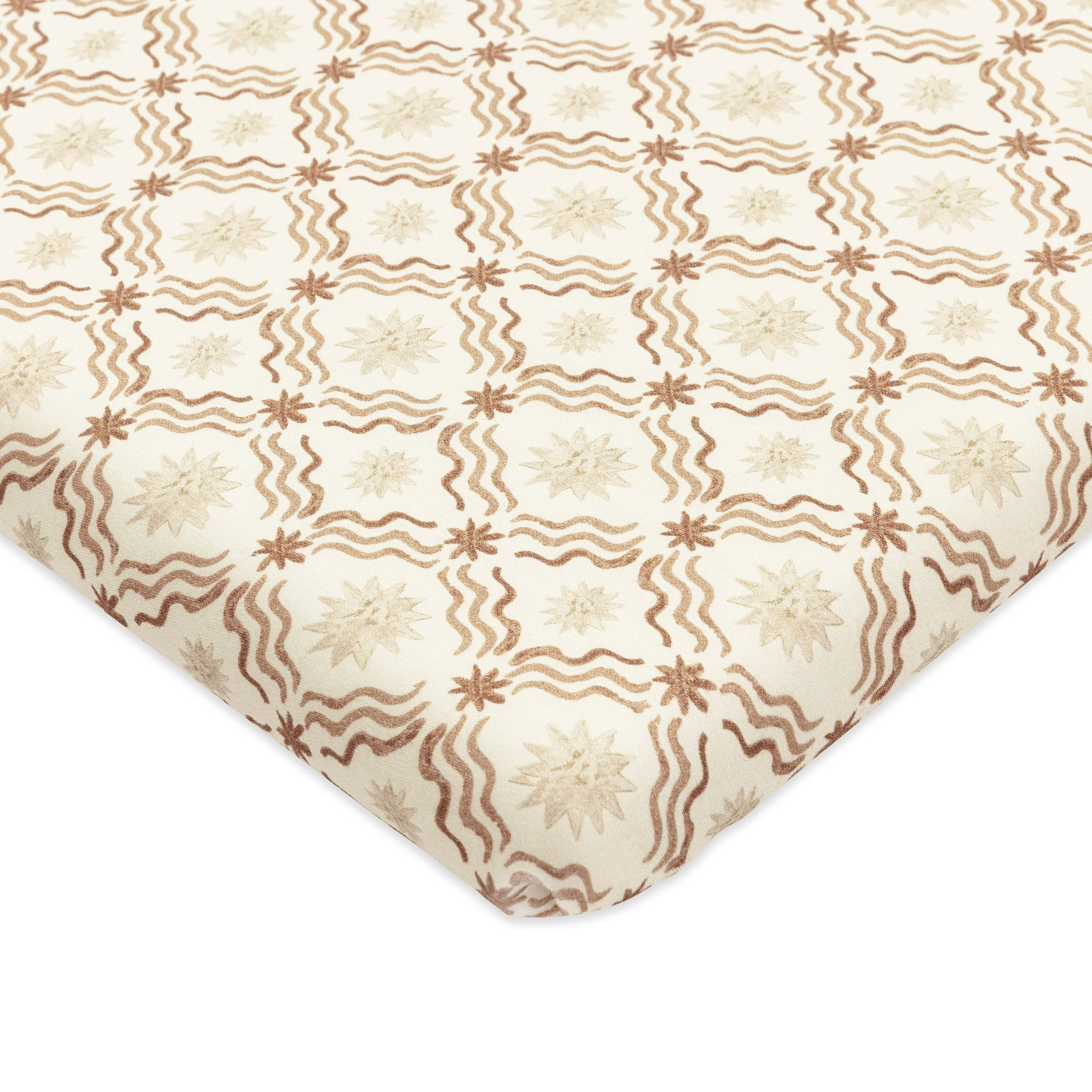 All-Stages® Bassinet Sheet in GOTS Certified Organic Brushed Cotton by Nate Berkus | Autumn Star