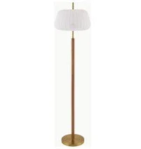 Ceduna 2 Accent Floor Lamp | White Cotton