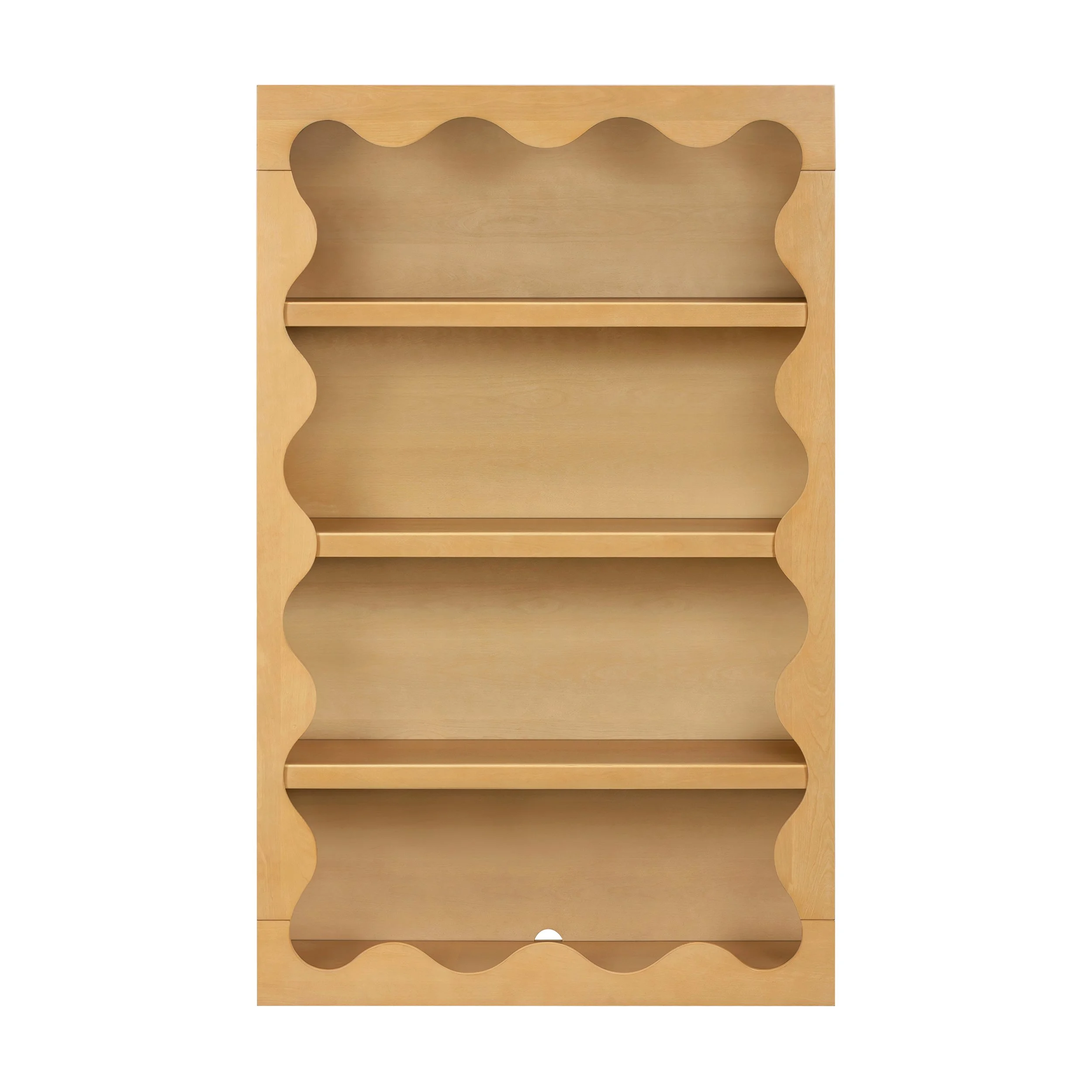 Babyletto Lido Wave Bookcase | Honey