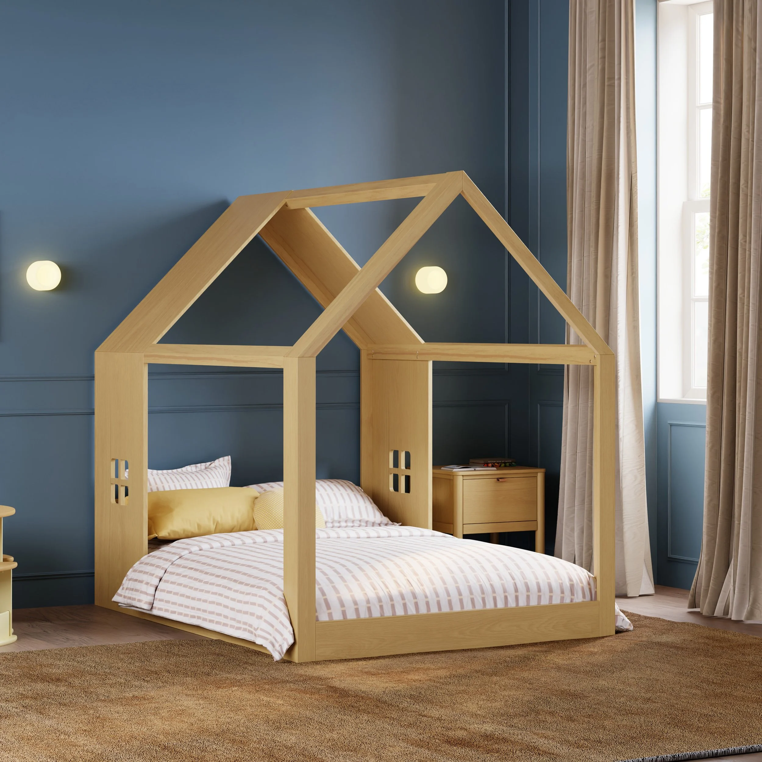 M32889HY_Uchi Montessori-Inspired House Full Bed_1.jpg