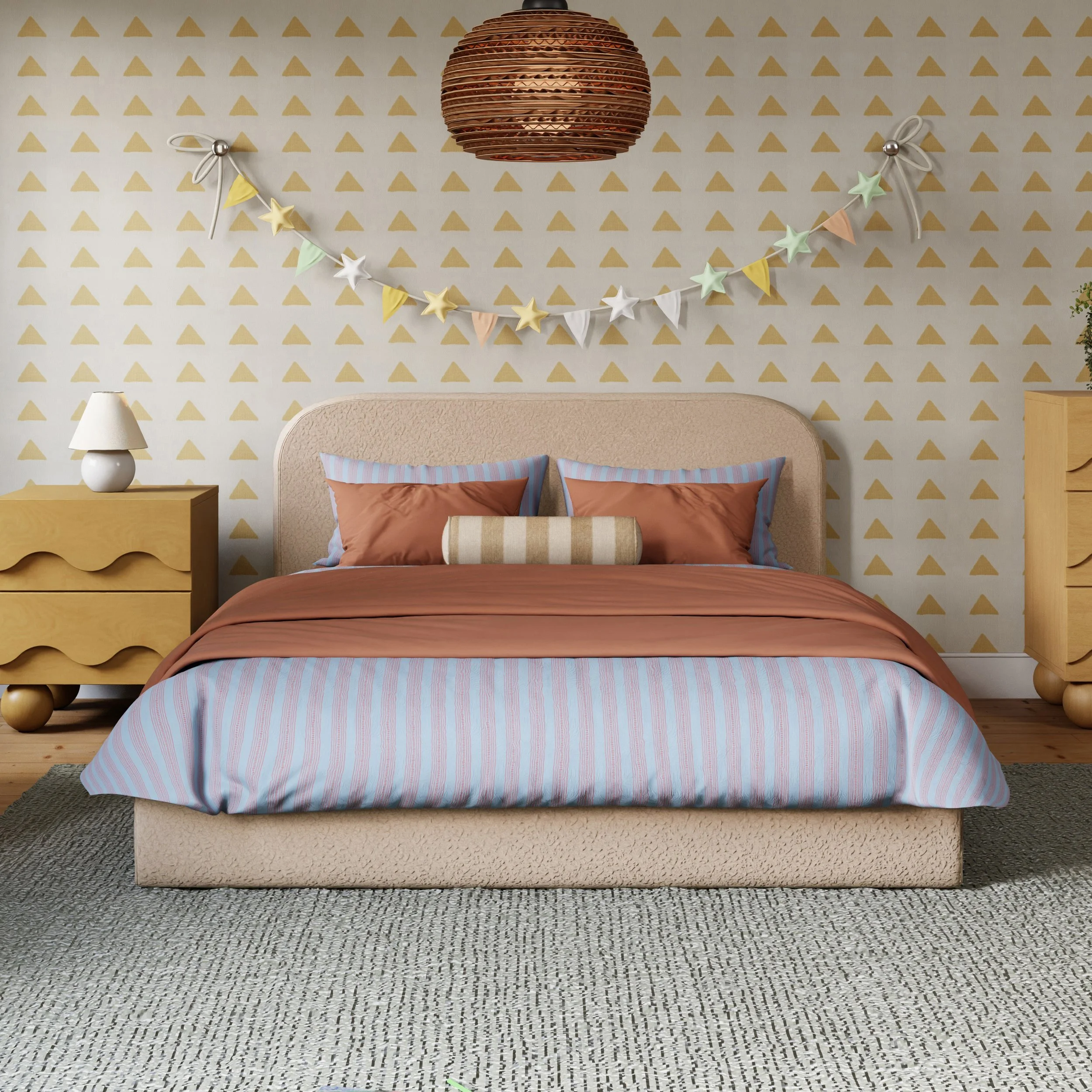 Babyletto Nara Full Floor Bed | Chai Searling
