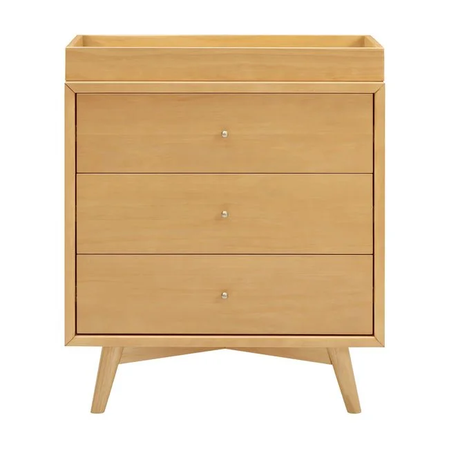 Babyletto Palma 3-Drawer Assembled Dresser | Honey