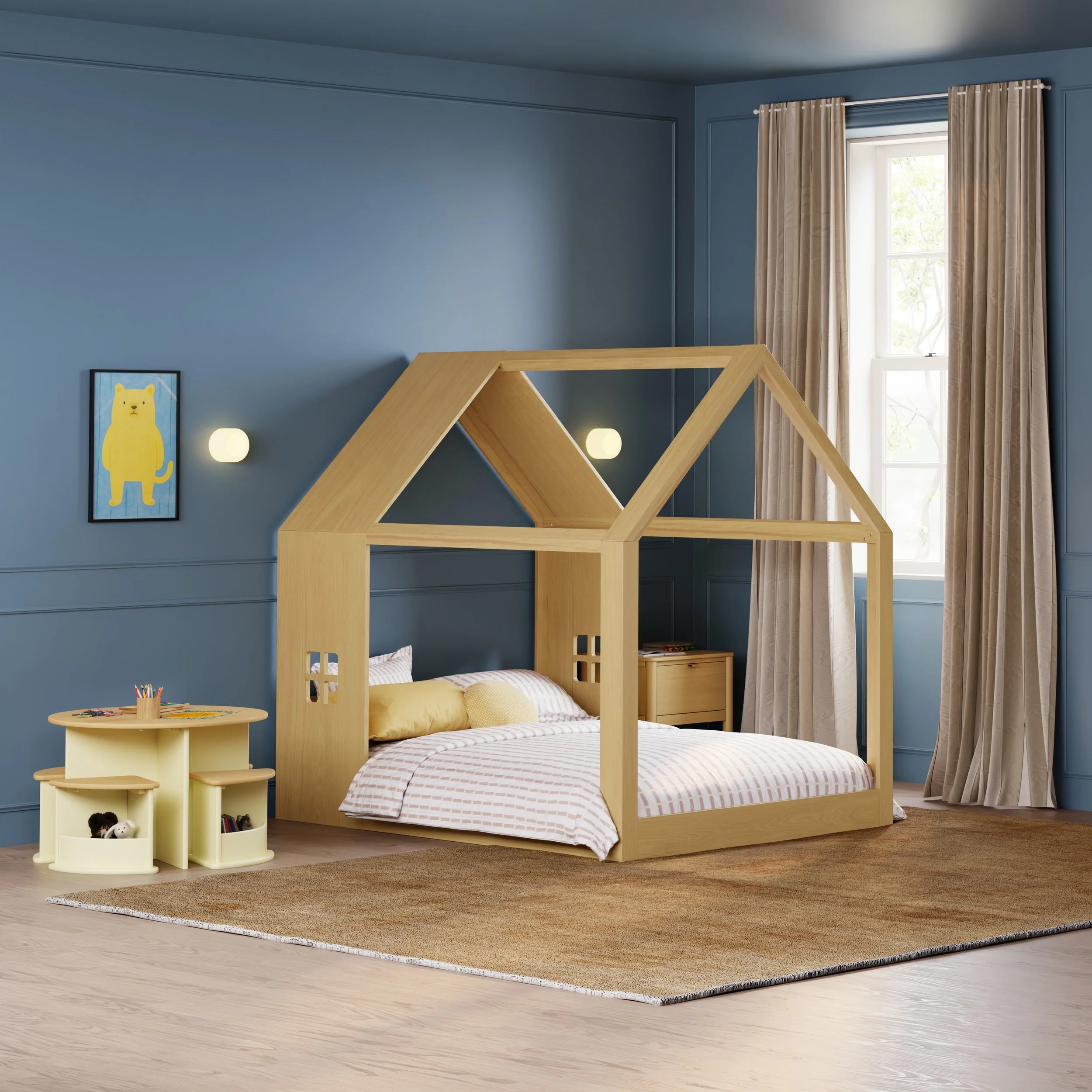 M32889HY_Uchi Montessori-Inspired House Full Bed_3.jpg
