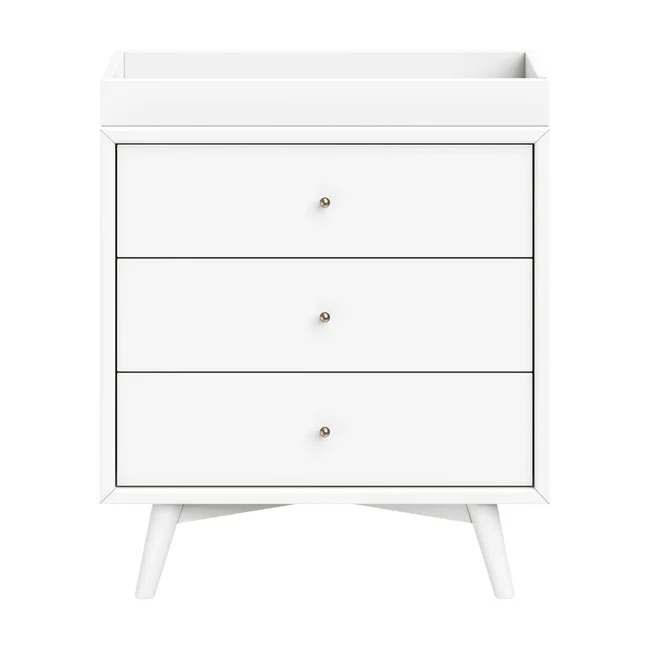 Babyletto Palma 3-Drawer Assembled Dresser | White