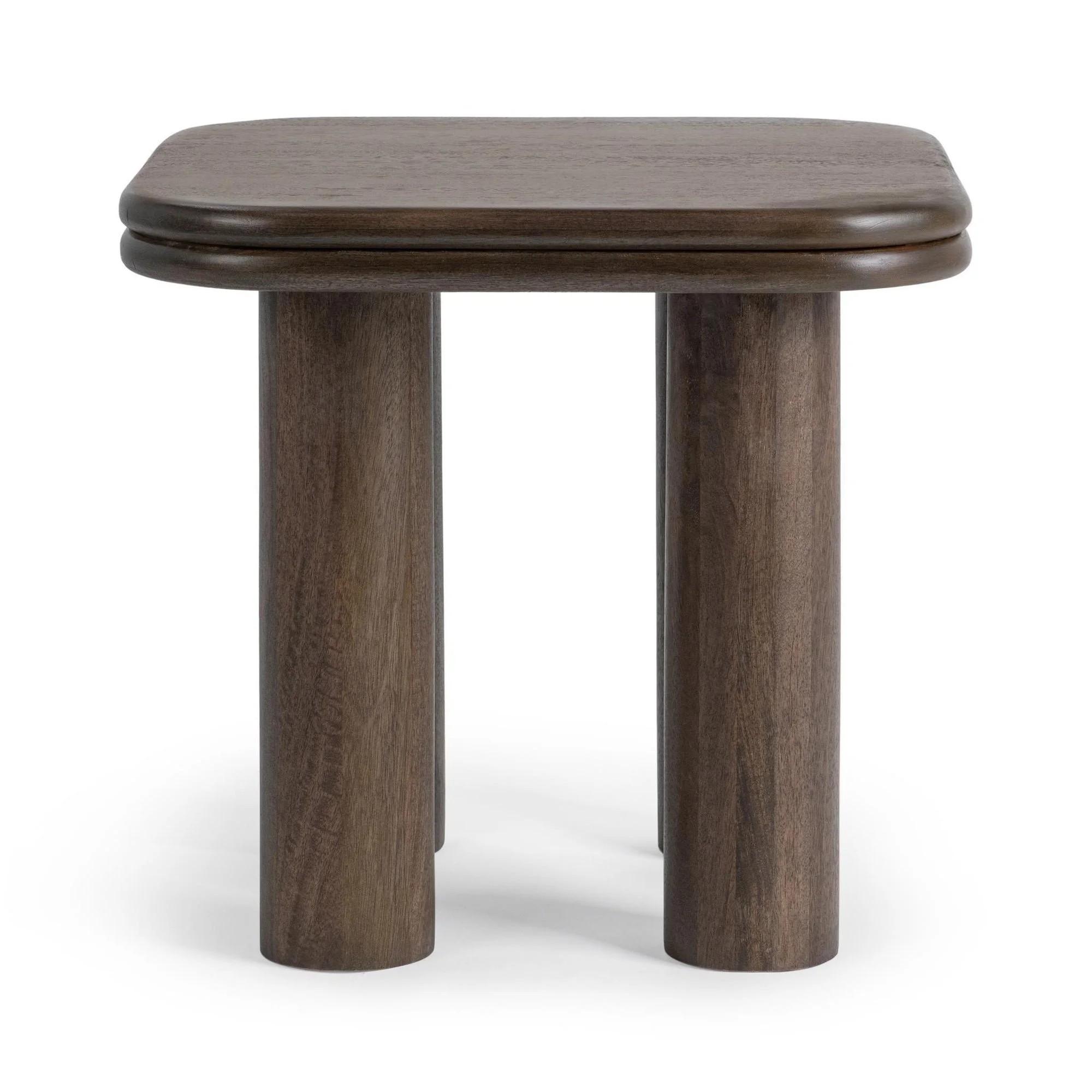 Miranda End Table | Cocoa Brown