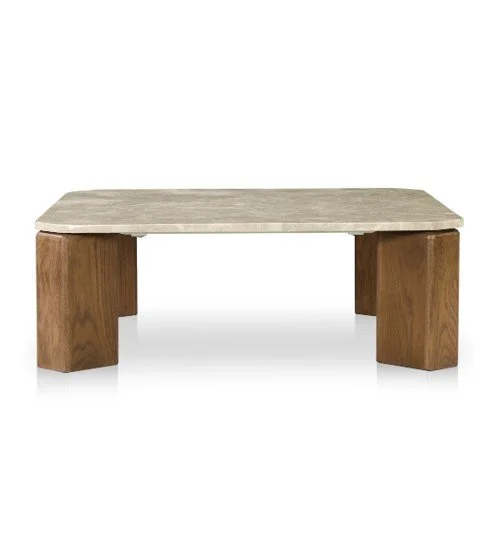 Jace Coffee Table | Silk Grey Marble