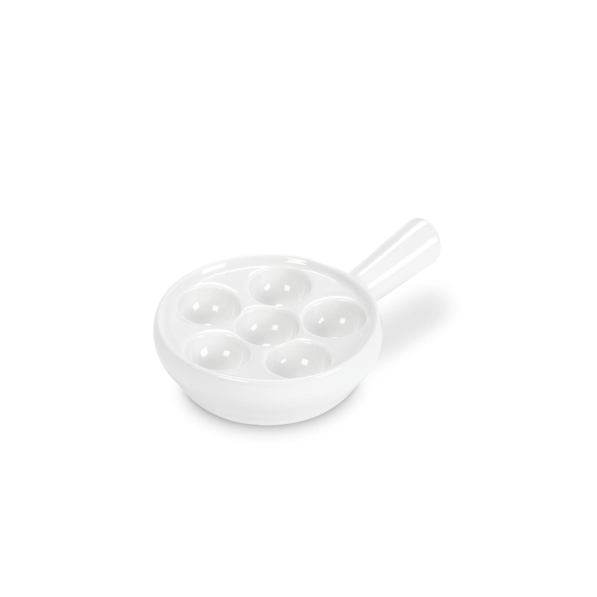 Pillivuyt's Classic Escargot Dish | White, Set of 2