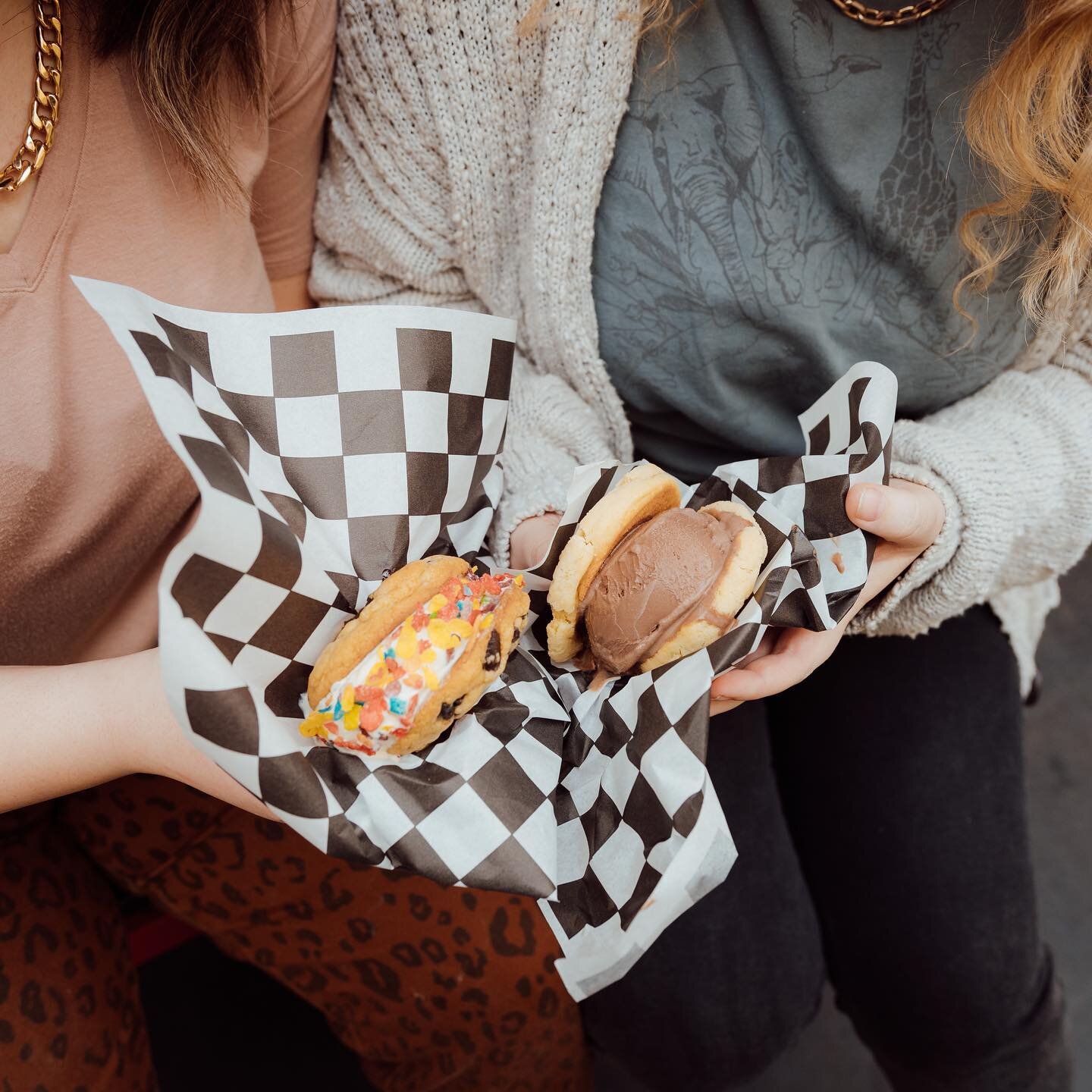 Because you can&rsquo;t have one without the other. 
Can&rsquo;t wait for you to try our creamy vanilla bean on chocolate chip cookies- classic! Or, chocolate lavender ice cream on our happy birthday cake cookie!
#riversidefoodlab #mixies #mixiesicec