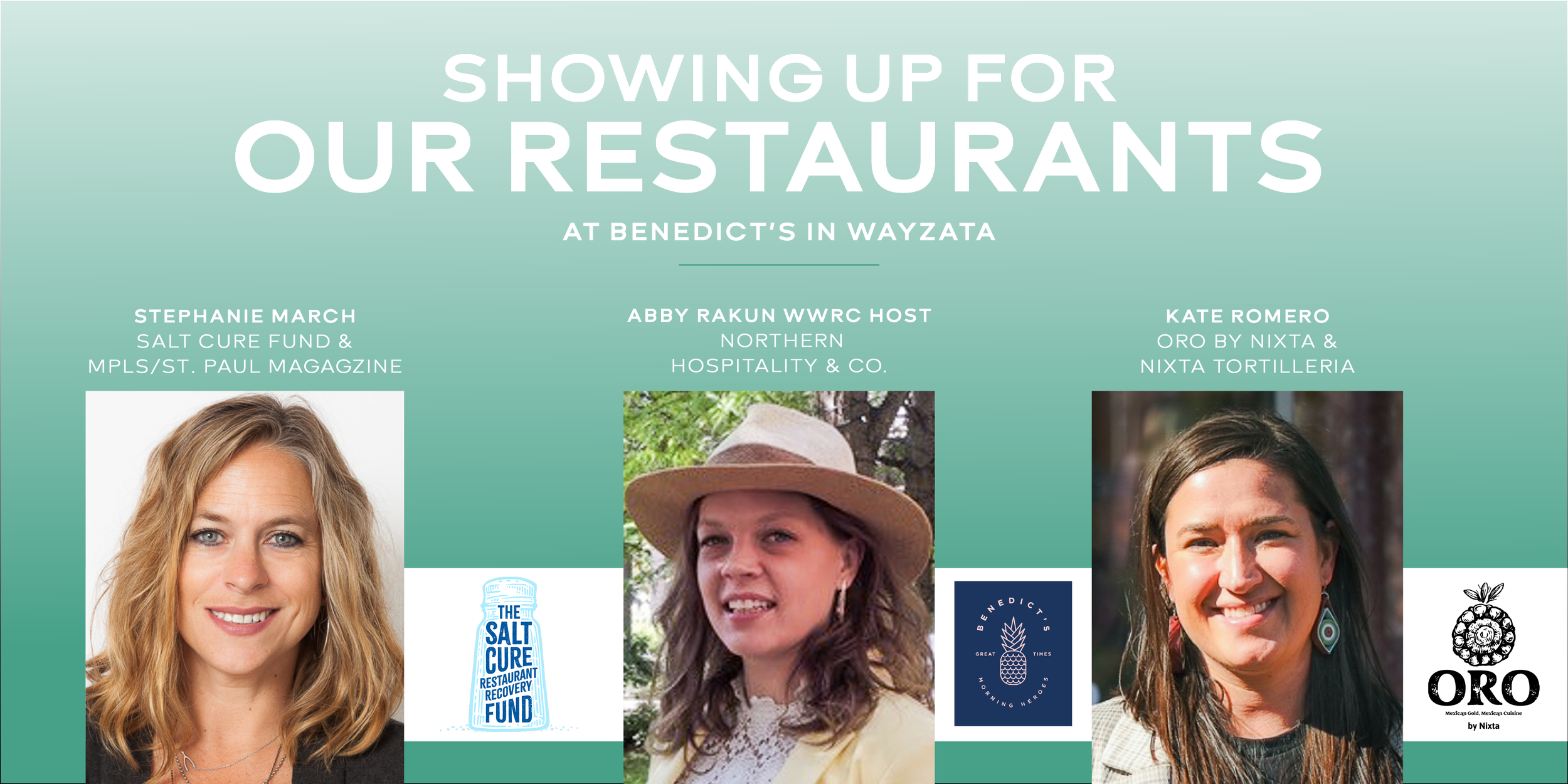 WWRC February Meeting: Showing Up for Our Restaurants @ Benedict's Wayzata