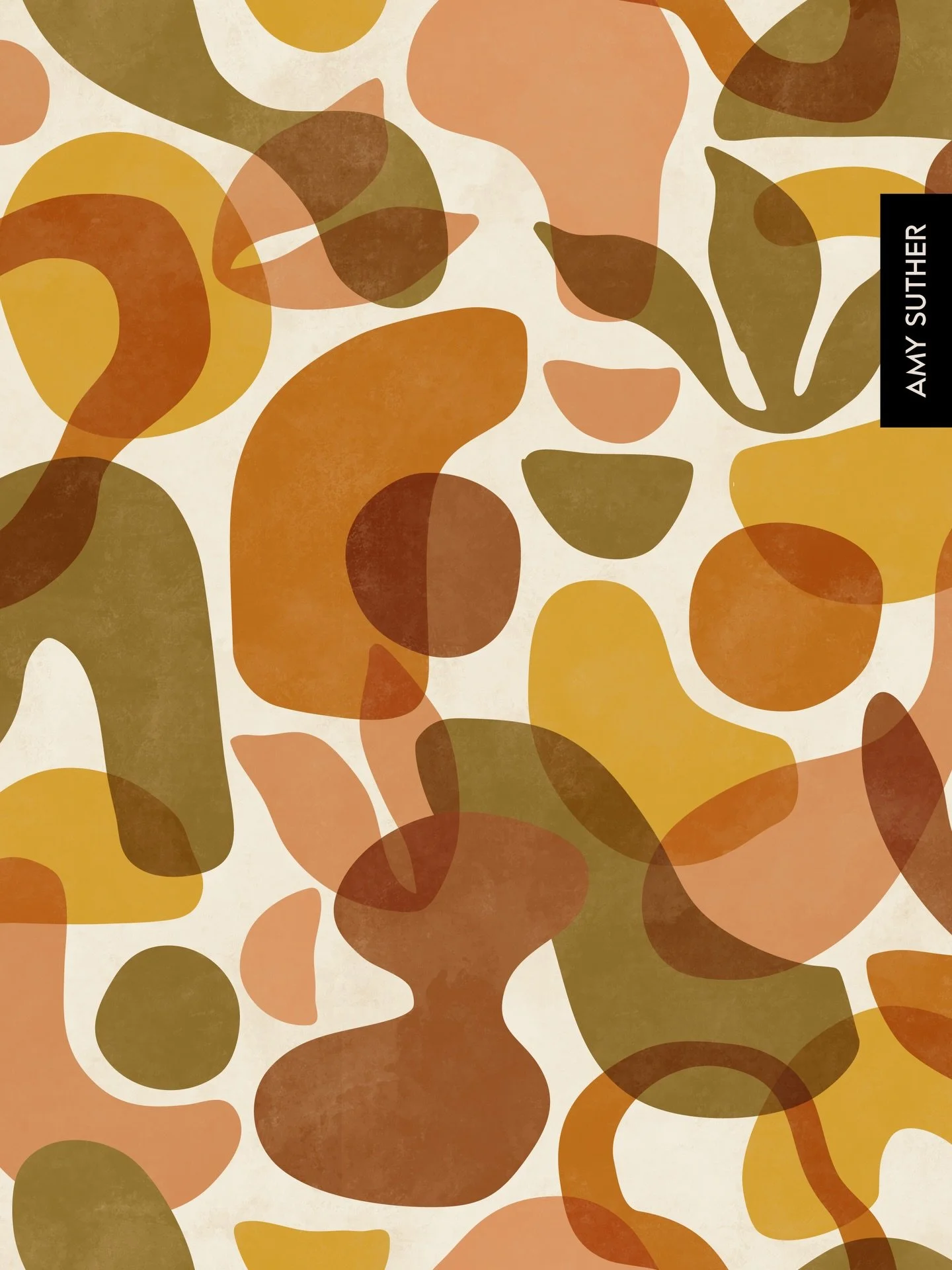 Capturing process videos for a little peek behind the scenes of my pattern making. I specialize in bold textile prints for contemporary brands. If you&rsquo;d like a link to my portfolio contact me at AmySuther.com. 
#processvideo #artprocess #surfac