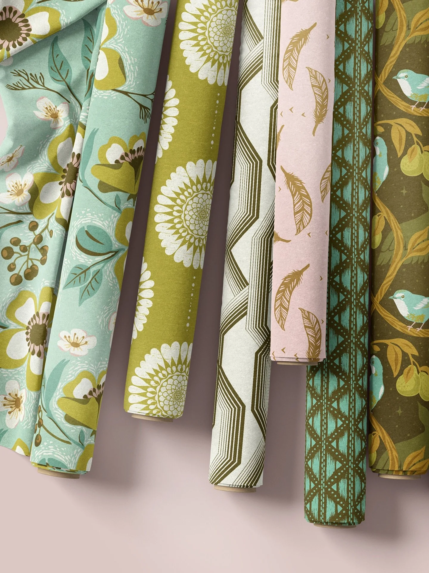 My SPRING EQUINOX collection is live in my Spoonflower shop with all the #springcolors #featherfabrics #floralandbirdfabrics and is also available on #homedecor and #wallpaper. Spring savings of up to 25% off everything!