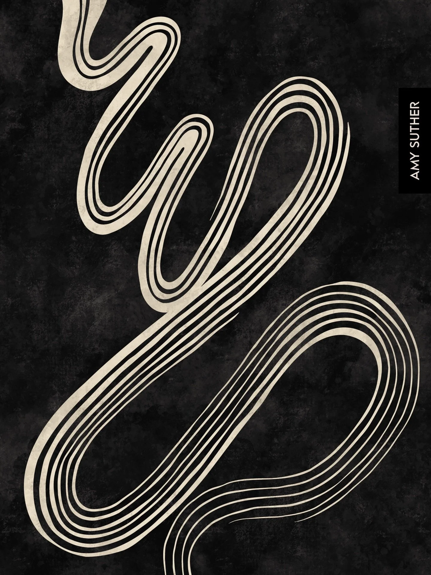 Creative flow. What a feeling! #flowart #abstractart #modernart #amysutherdesign #creativelife