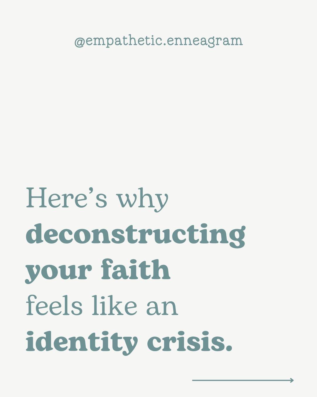 How many of us got a little side of identity crisis to go along with our faith crisis?! 

😅 Me too! 

While there are so many resources out there for helping you sift through beliefs and doctrine, there are fewer of us out here helping you sift thro