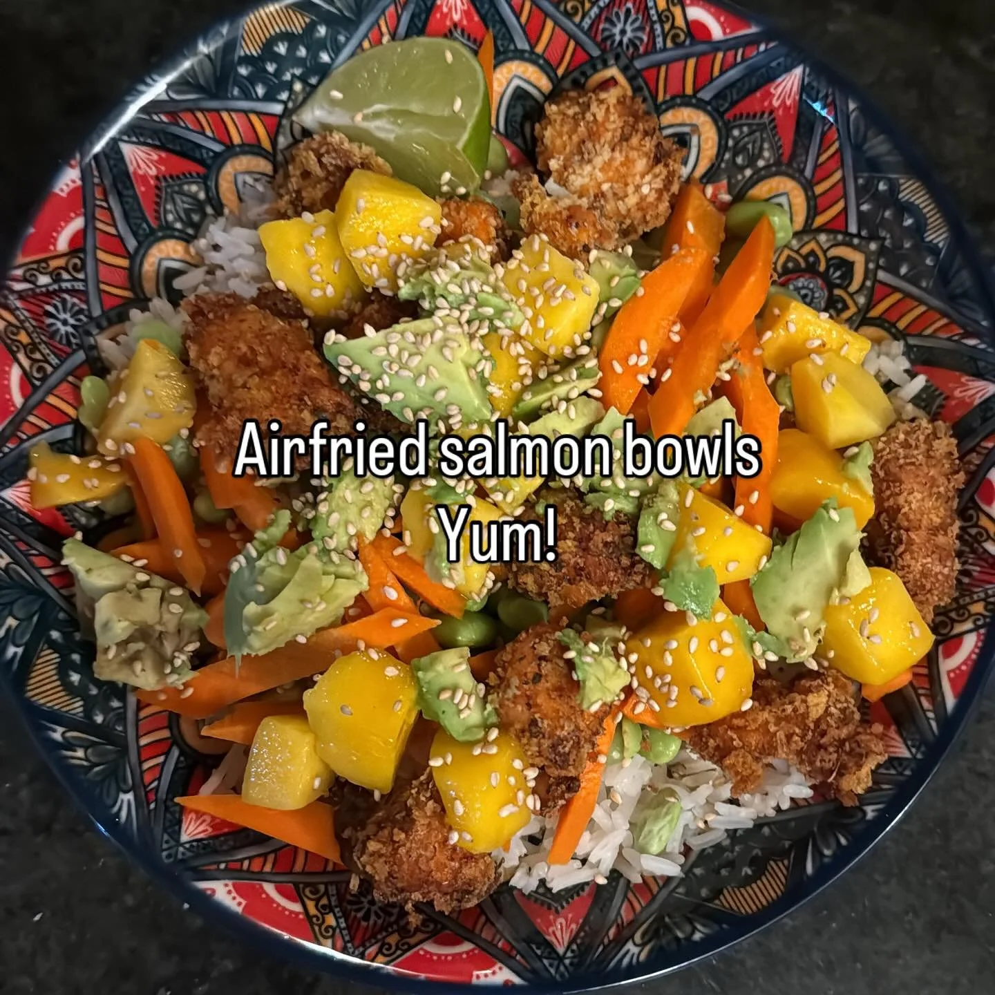 New recipe and movie night tonight!
#salmon #avocado #movienight