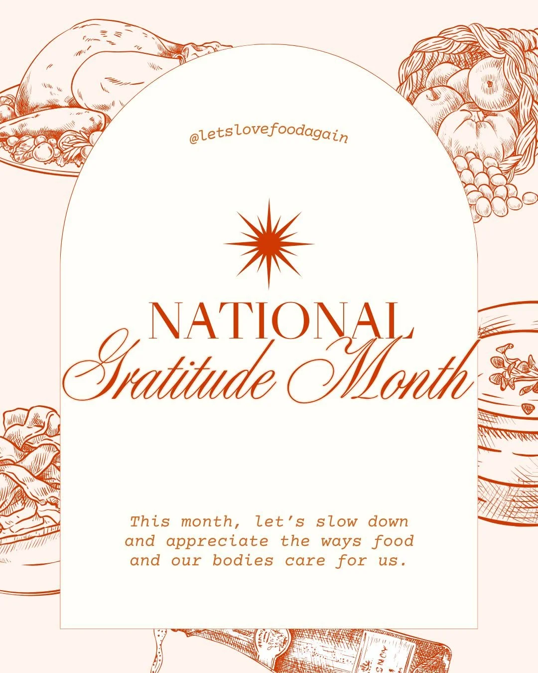 November is National Gratitude Month 🌾

This month, we&rsquo;re focusing on slowing down, showing appreciation for our bodies, and finding peace in our relationship with food.

Gratitude can be a powerful part of healing &mdash; it reminds us that f