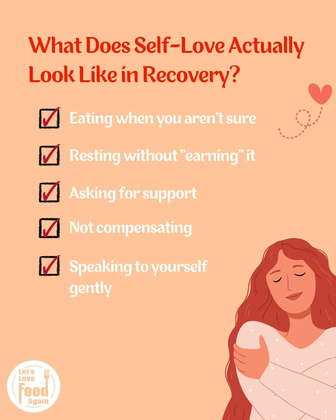 As February  comes to a close it is important to remember the self-love can look different for everyone.❤️ 

Follow for more information on how to love food again.

#nutrition #romanticizenourishment #dietitiansofinstagram #eatingenough #selfcareishe