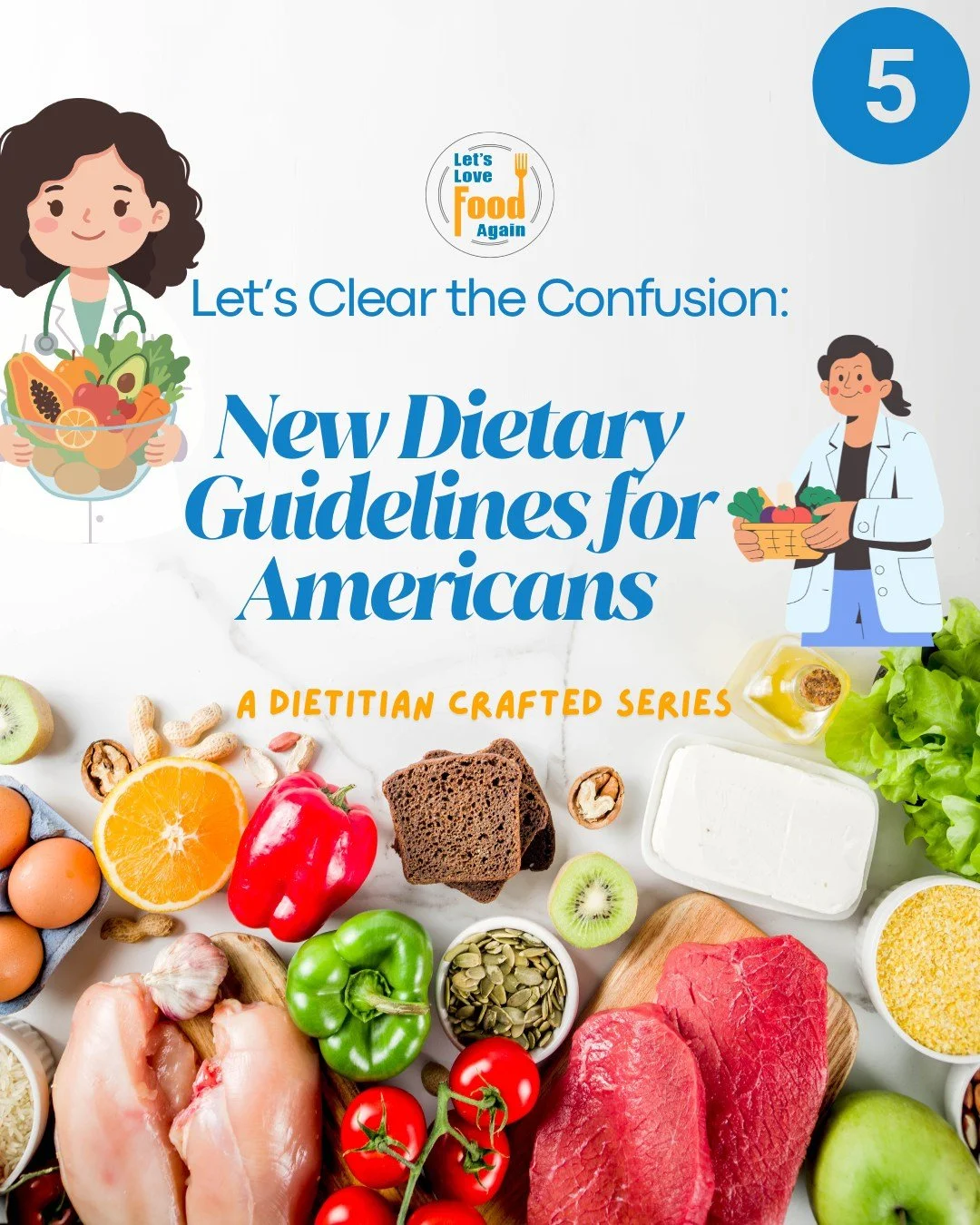 Today we are reviewing what the DGA discuss regarding dairy, a very important topic. Follow to learn more from posts in this series. 🫐 

#AskADietitian #NutritionQuestions #NutritionTips #DietitianApproved #HealthyEating #NutritionEducation #Evidenc
